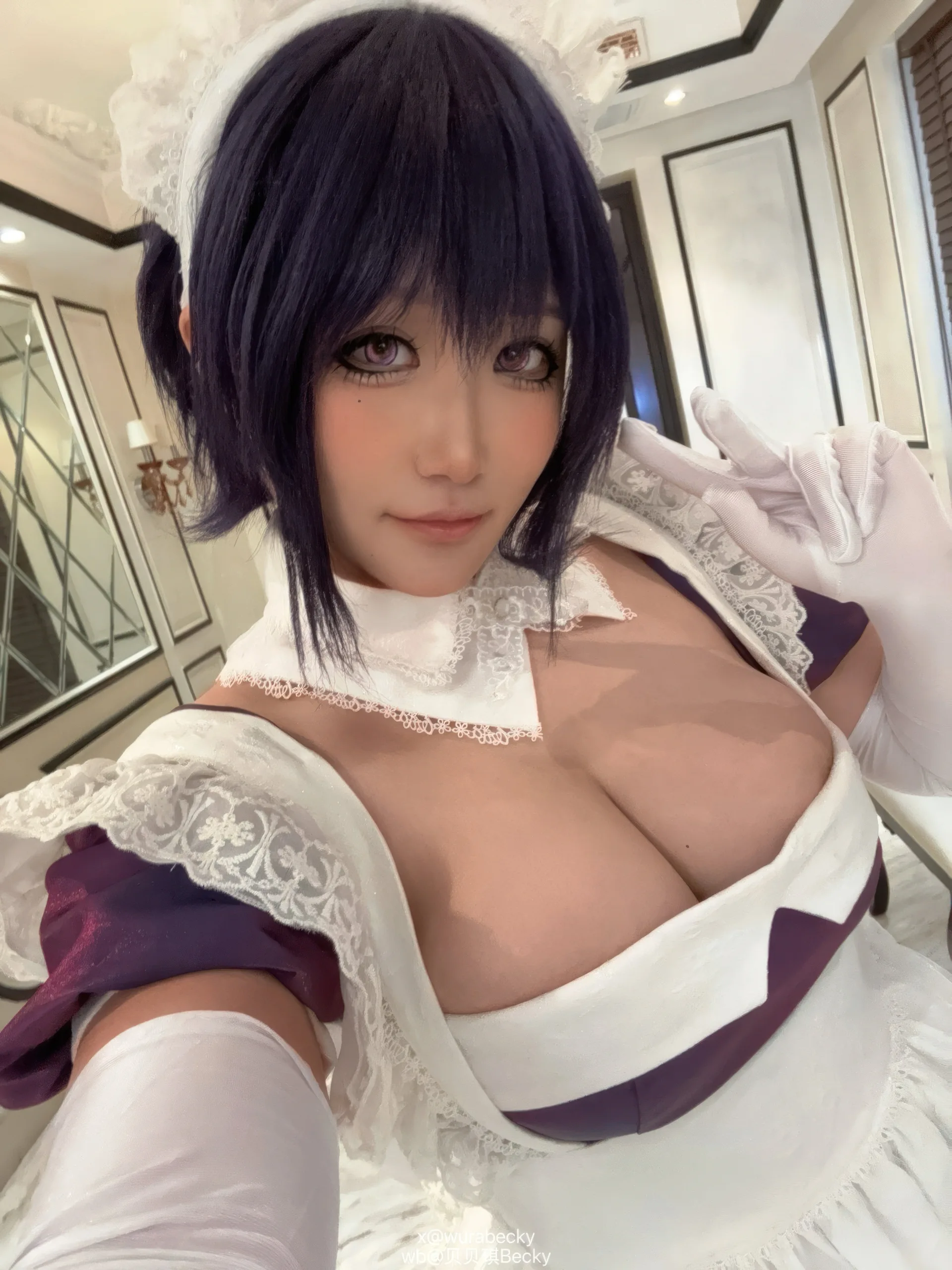 贝贝琪Becky 最近雇的女仆有点怪 莉莉丝 - 第43张写真大图