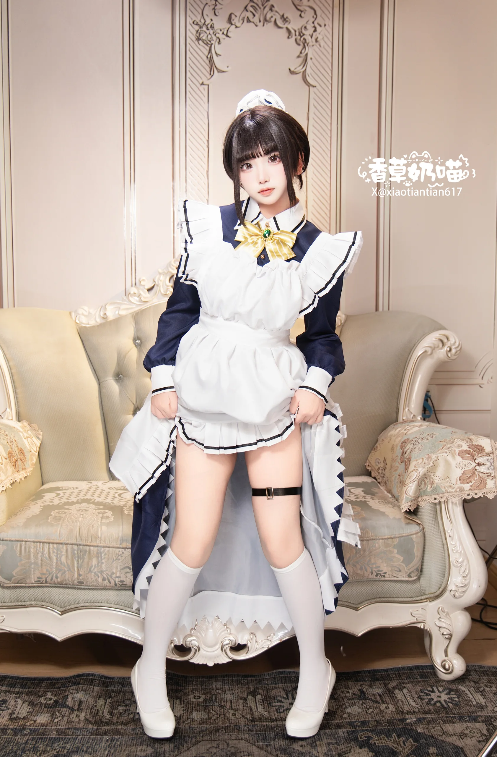 香草奶喵筱田甜 星光咖啡馆与死神之蝶 四季夏目·枣子姐 - 第17张写真大图