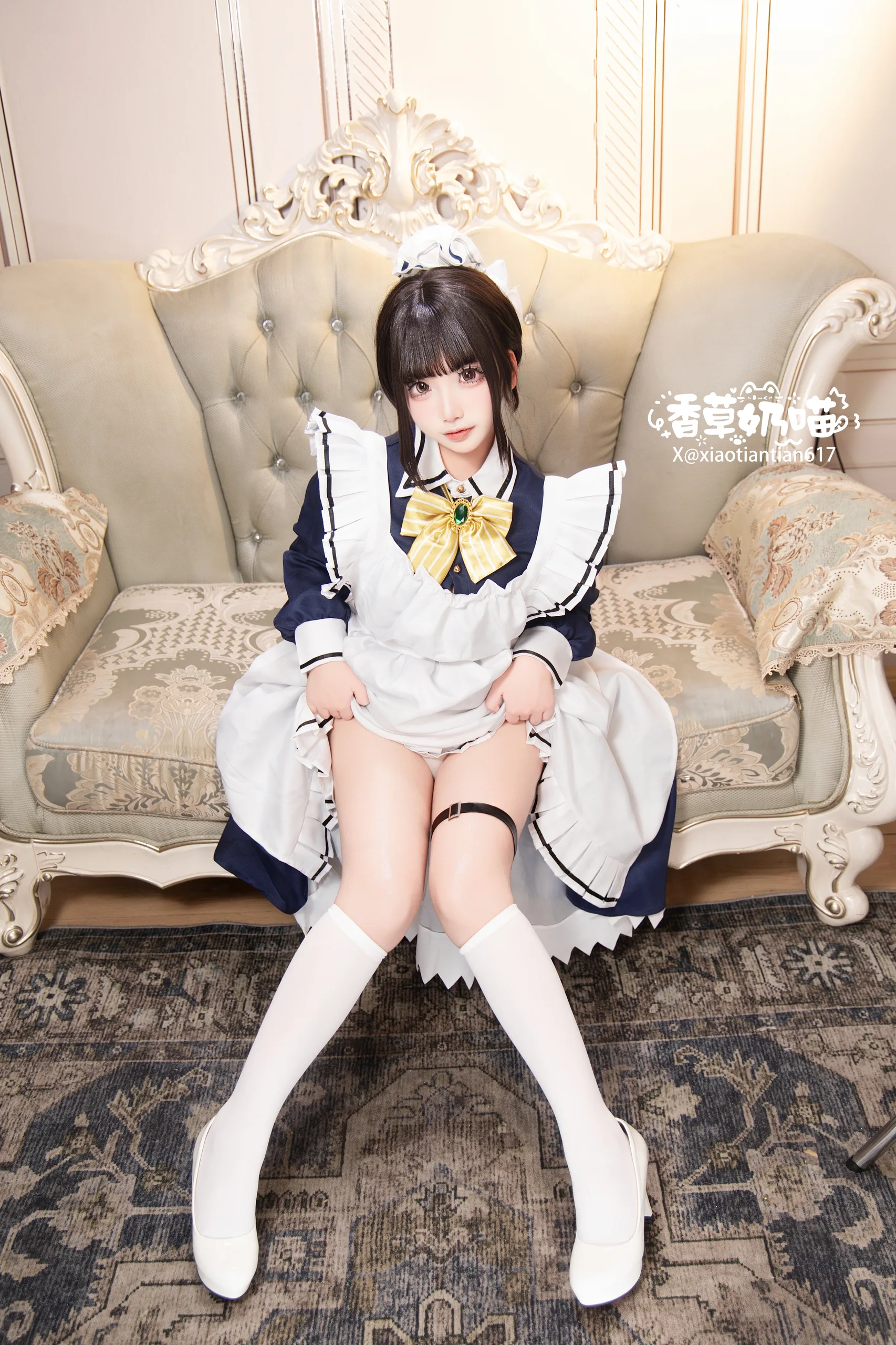 香草奶喵筱田甜 星光咖啡馆与死神之蝶 四季夏目·枣子姐 - 第86张写真大图