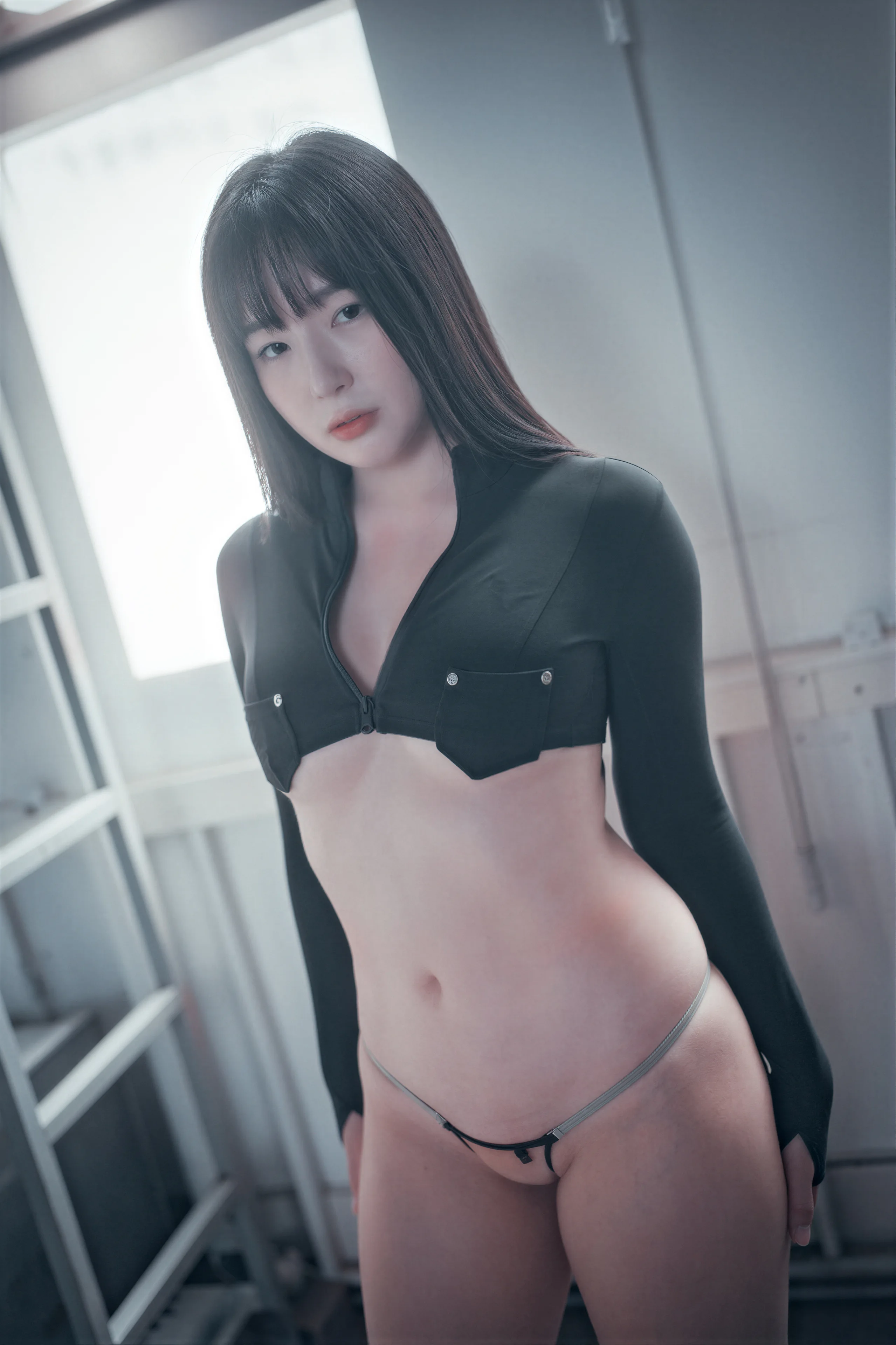DJAWA Photo – Pia Loose and Tight Combat Green & Camo77P／588MB - 第55张写真大图