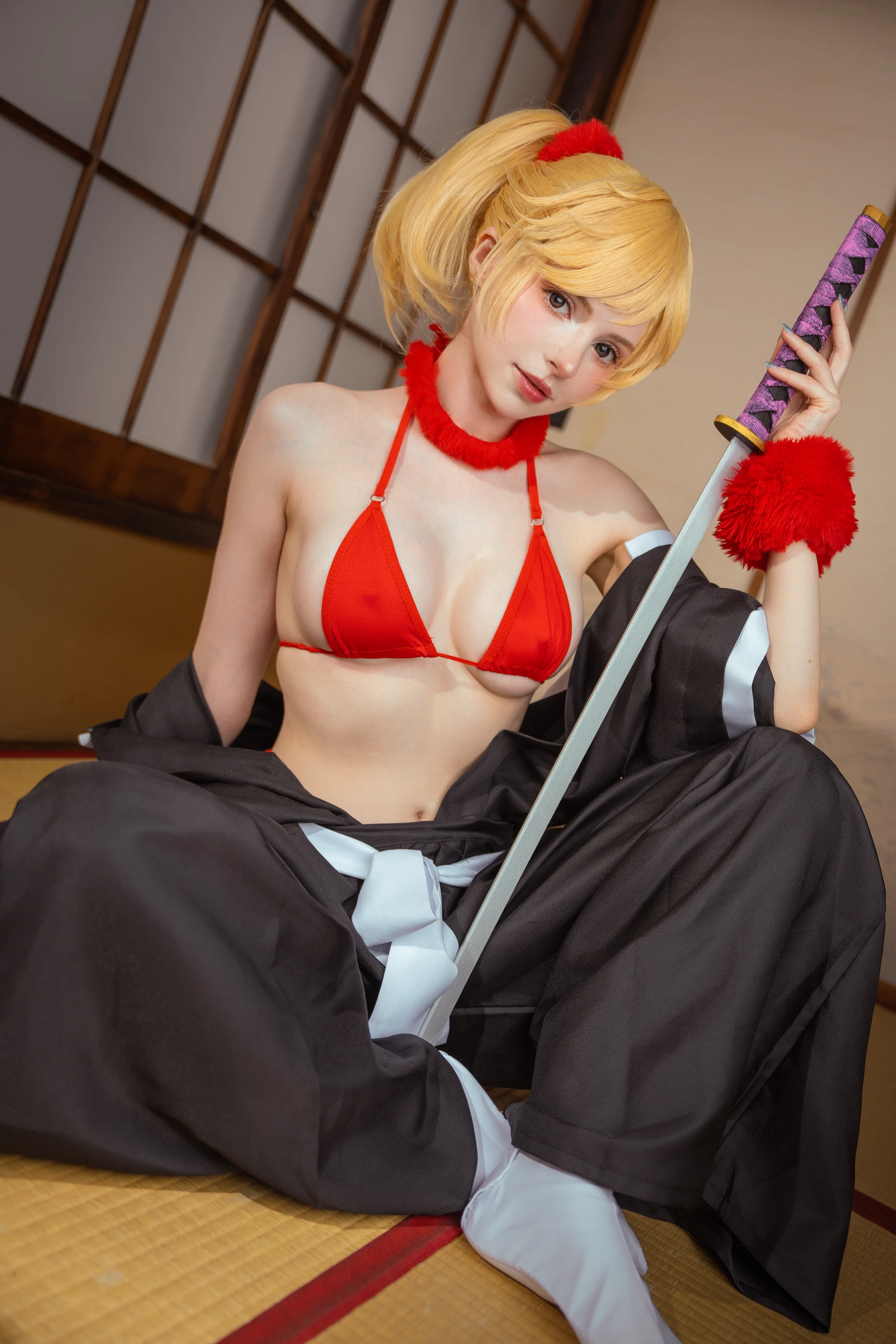 Peach milky Naru Jurinna 30P - 第7张写真大图