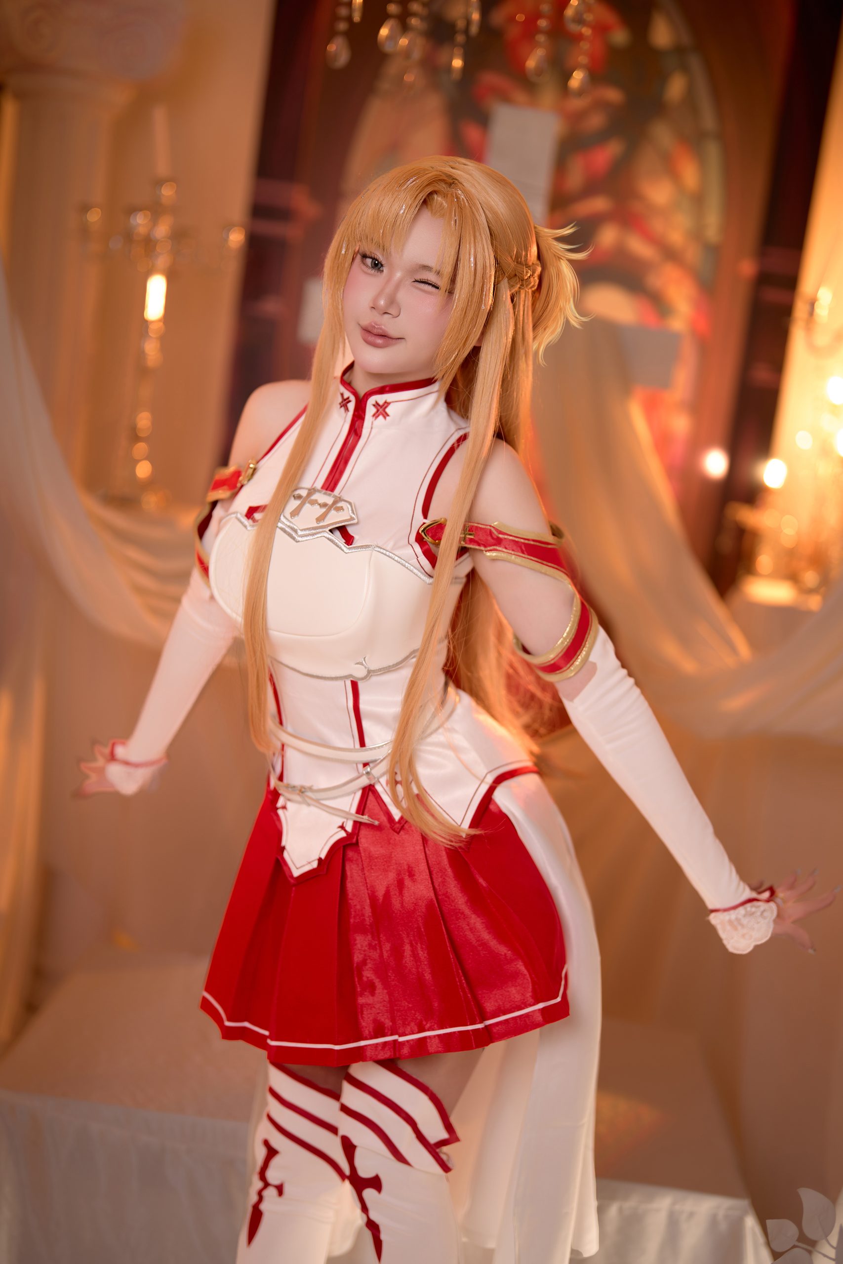 《刀剑神域》结城明日奈写真特辑：芝妮独特神韵档案 - 第34张写真大图