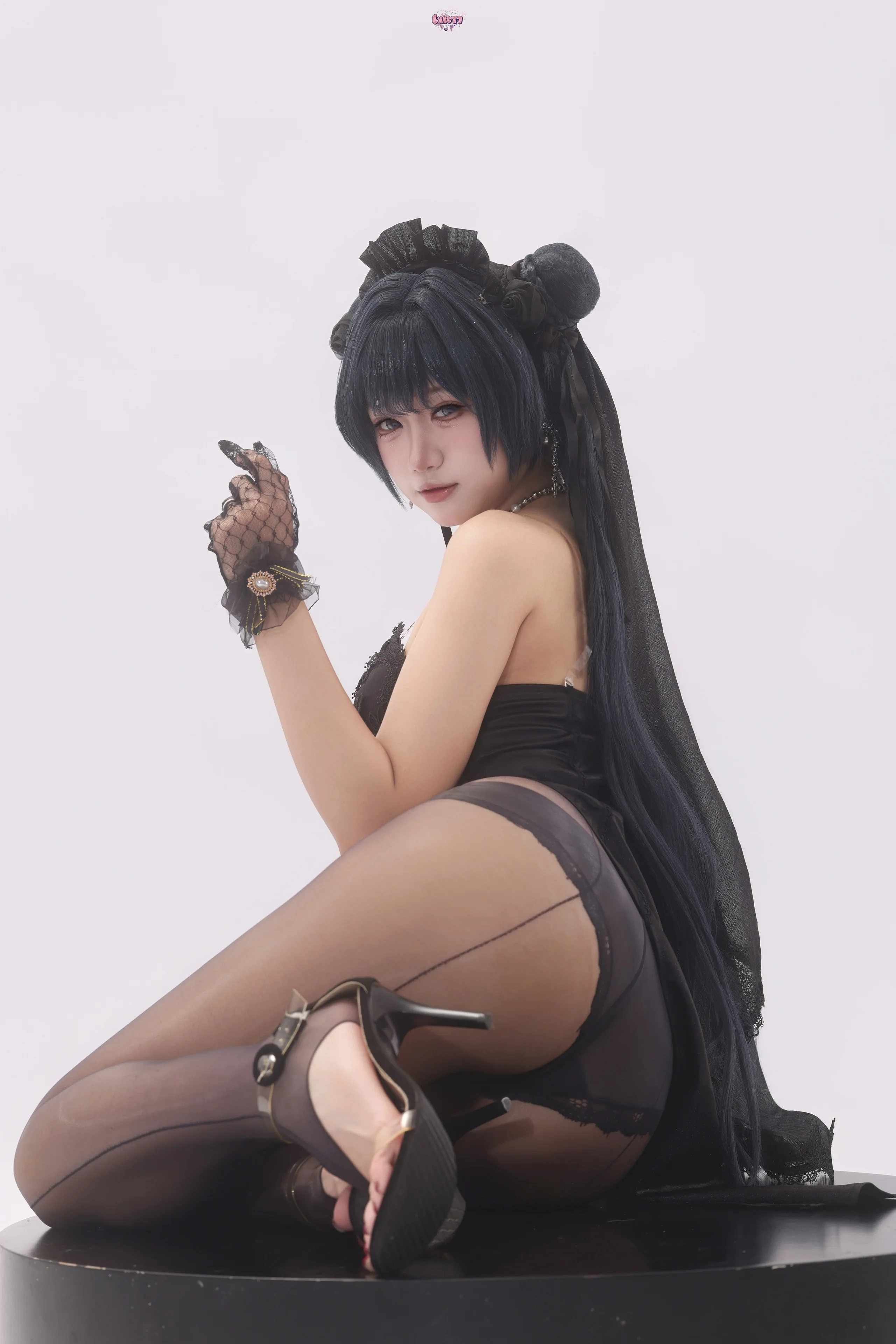 柒柒要乖哦 蔚蓝档案 龙华妃咲 花嫁 85P - 第18张写真大图