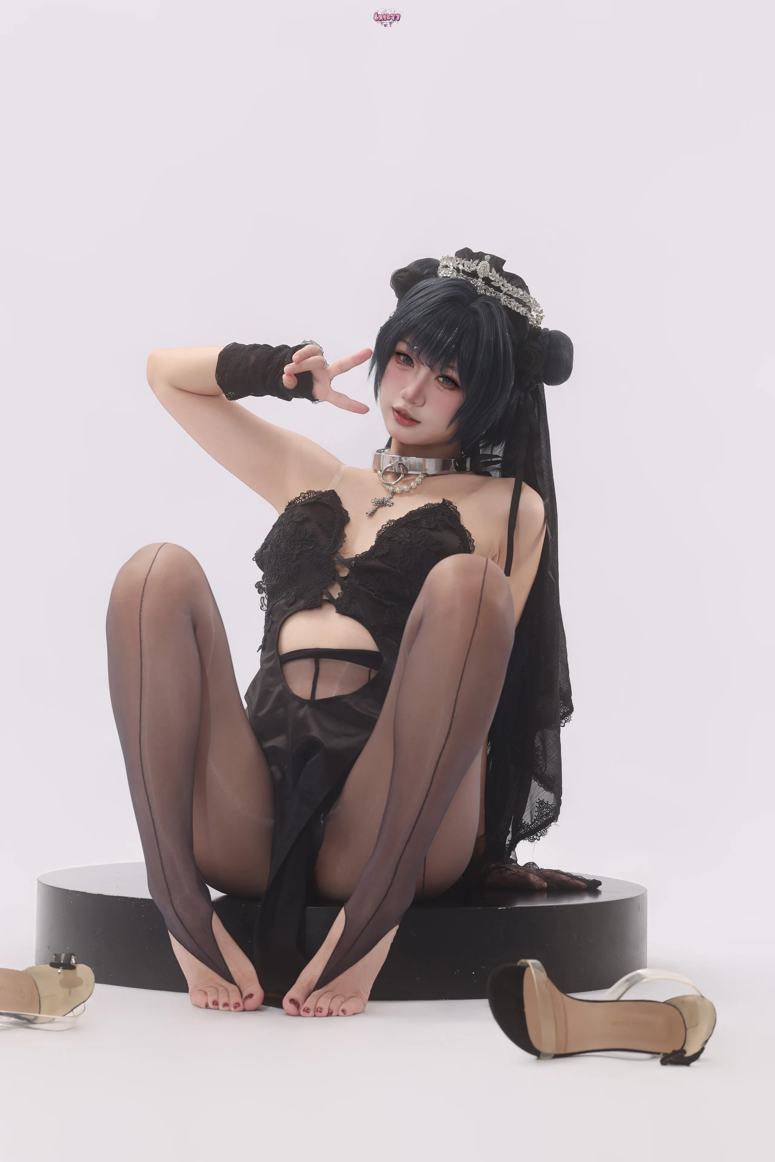 柒柒要乖哦 蔚蓝档案 龙华妃咲 花嫁 85P - 第24张写真大图