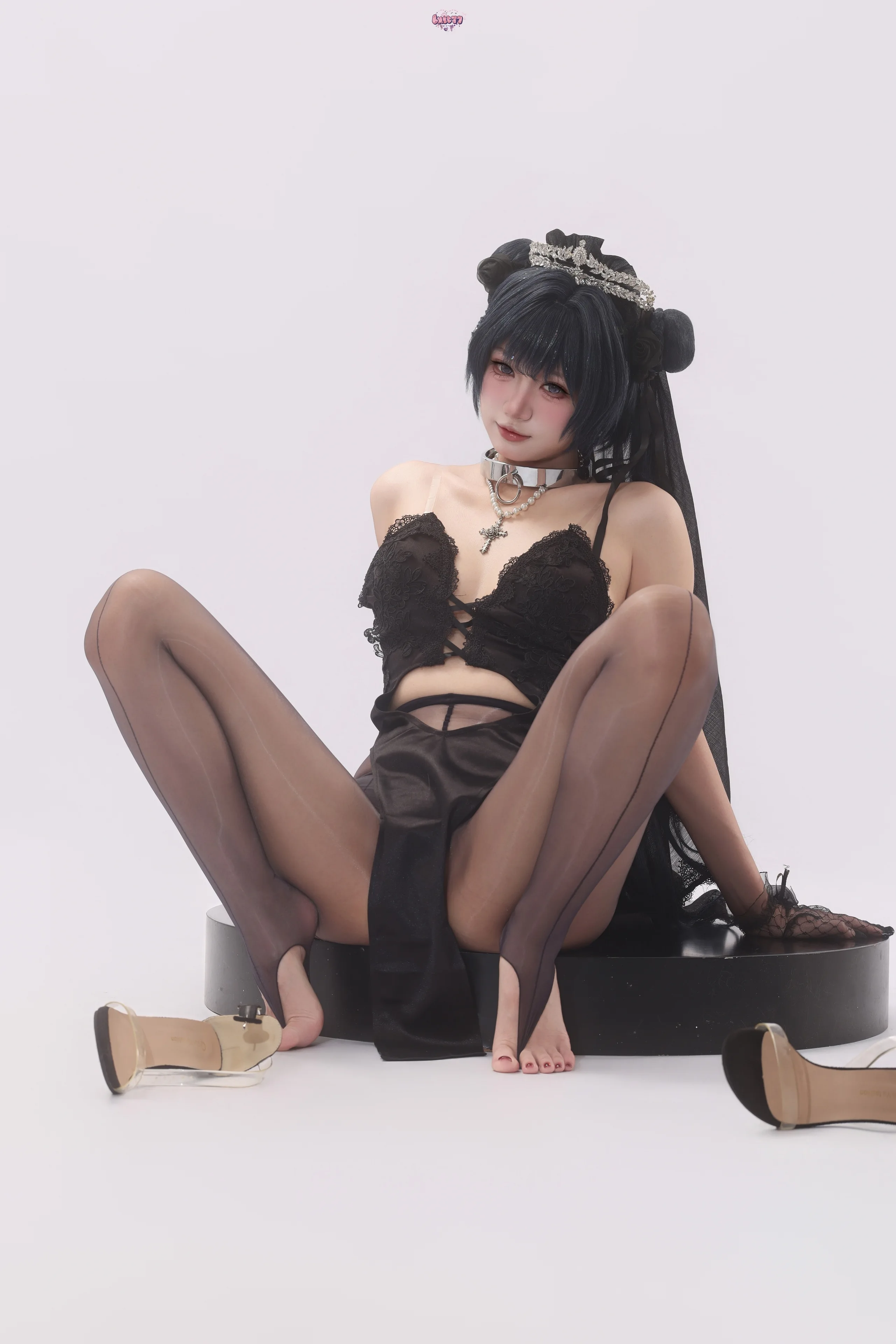 柒柒要乖哦 蔚蓝档案 龙华妃咲 花嫁 85P - 第26张写真大图