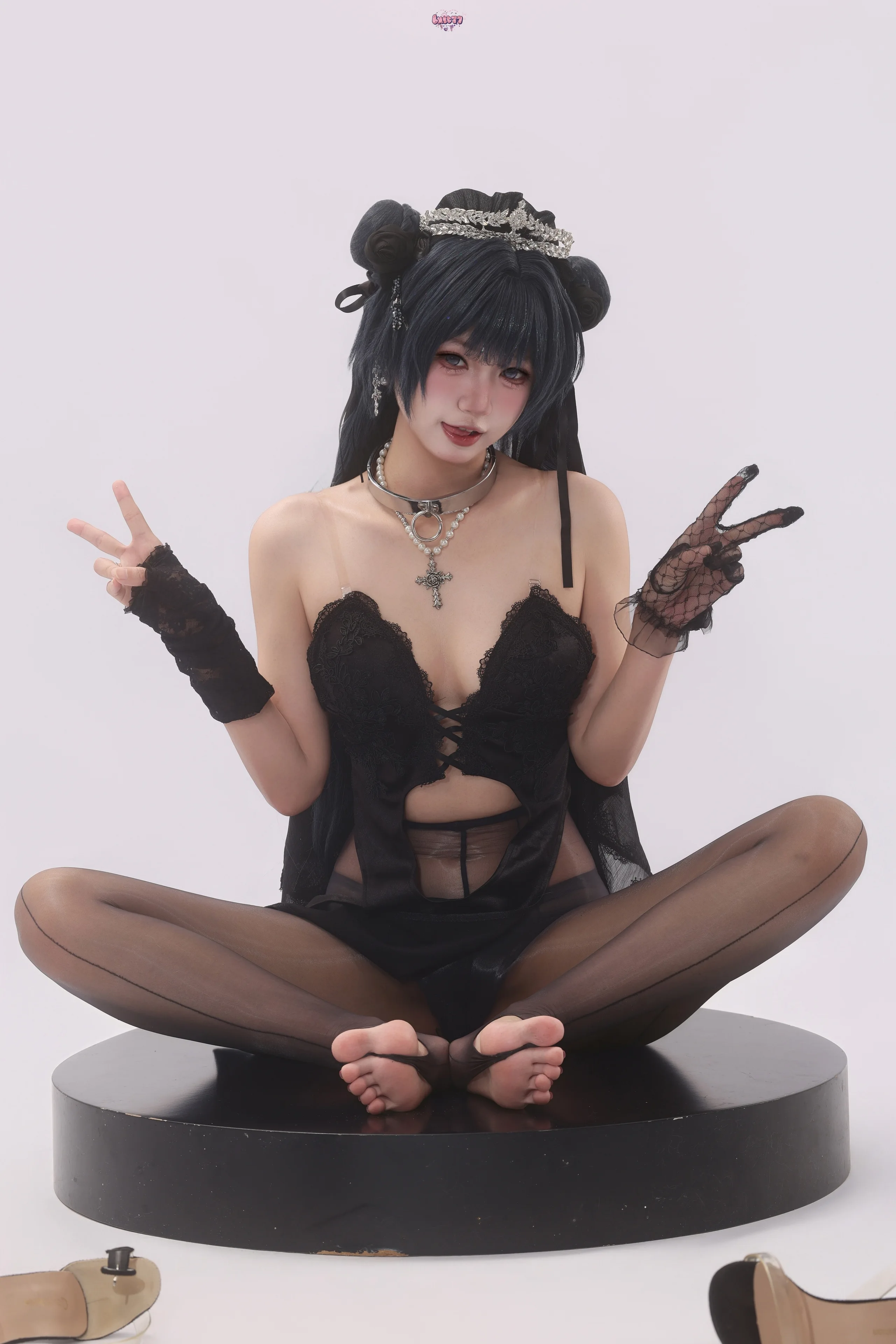 柒柒要乖哦 蔚蓝档案 龙华妃咲 花嫁 85P - 第30张写真大图
