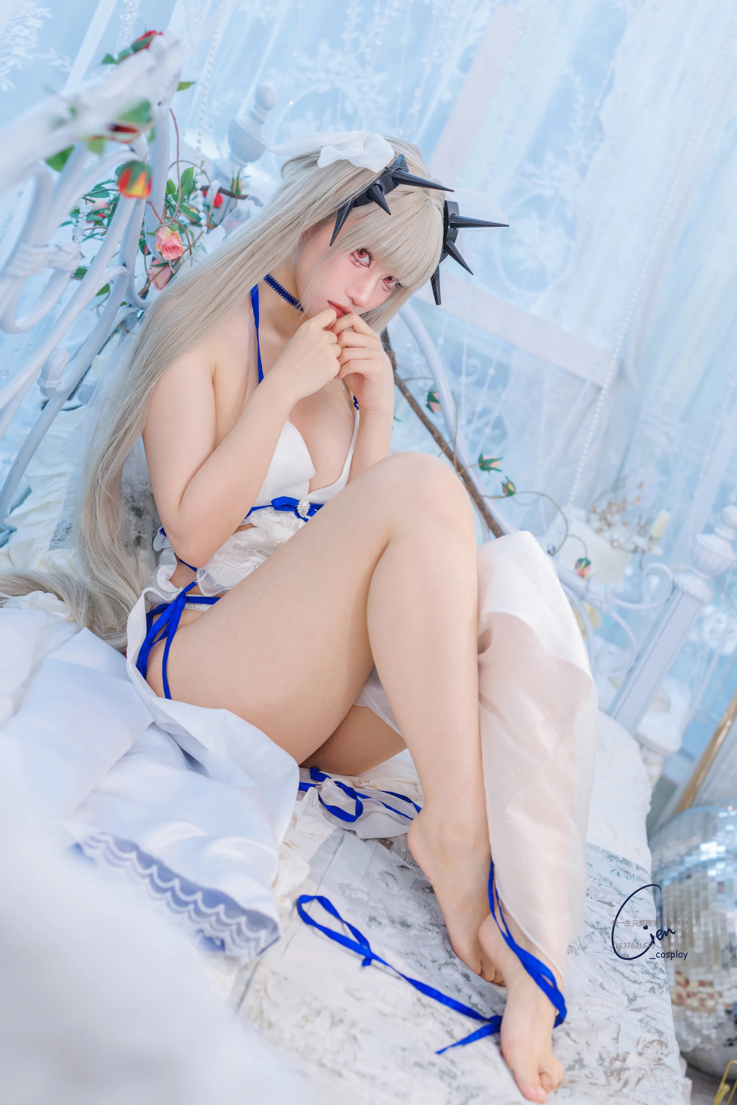 Cien恩恩 碧蓝航线 可畏·八周年礼服 30P - 第13张写真大图