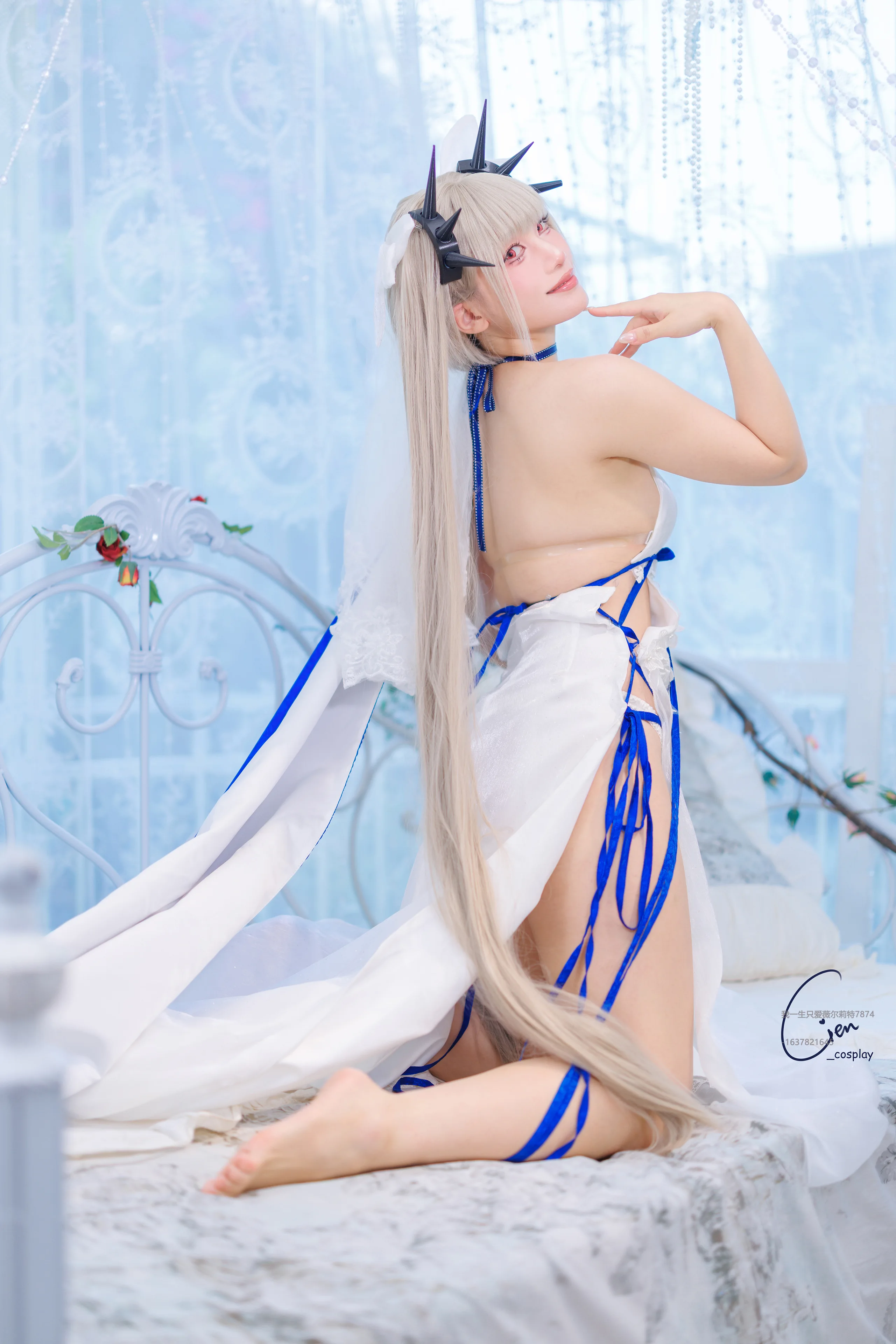 Cien恩恩 碧蓝航线 可畏·八周年礼服 30P - 第6张写真大图