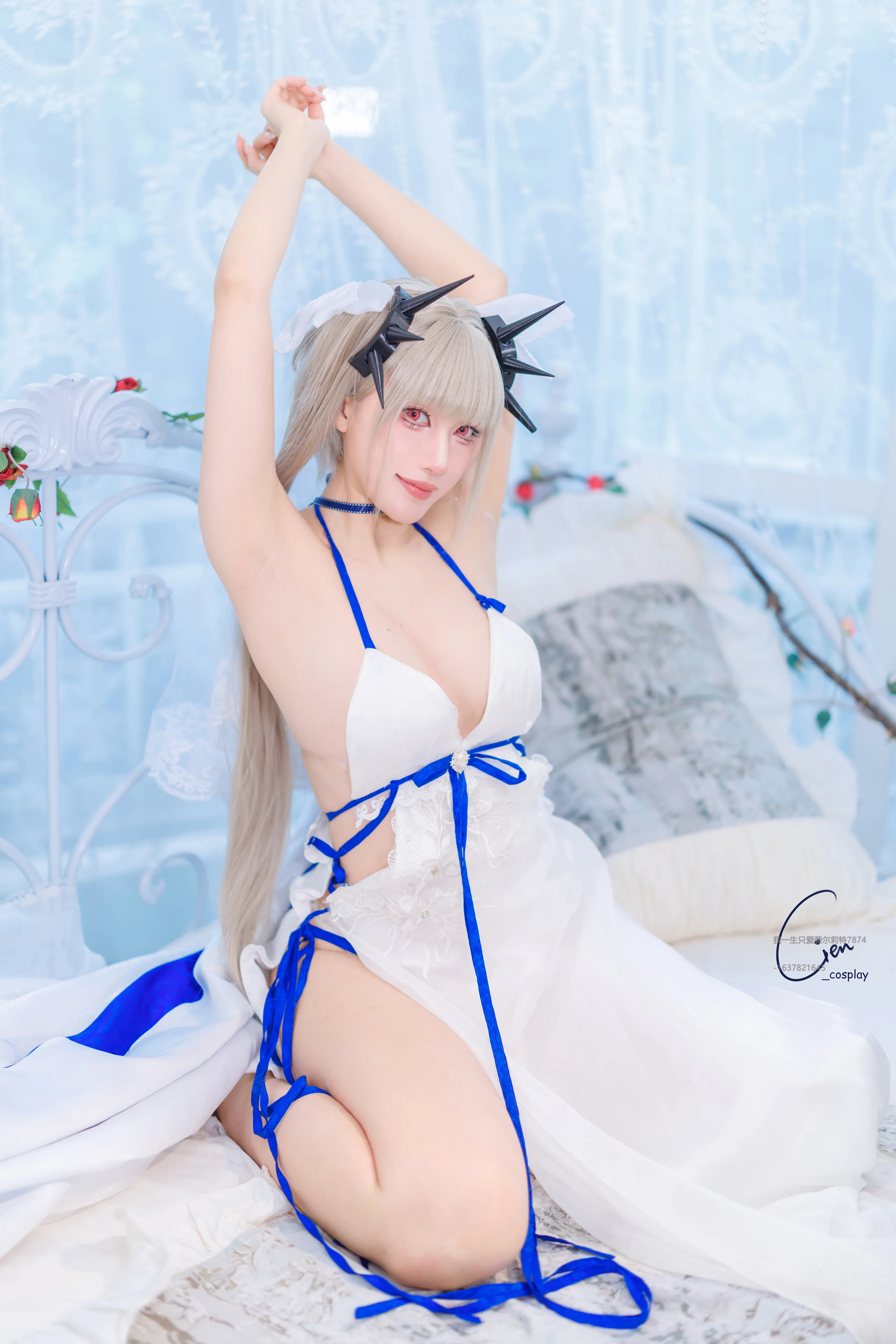 Cien恩恩 碧蓝航线 可畏·八周年礼服 30P - 第8张写真大图