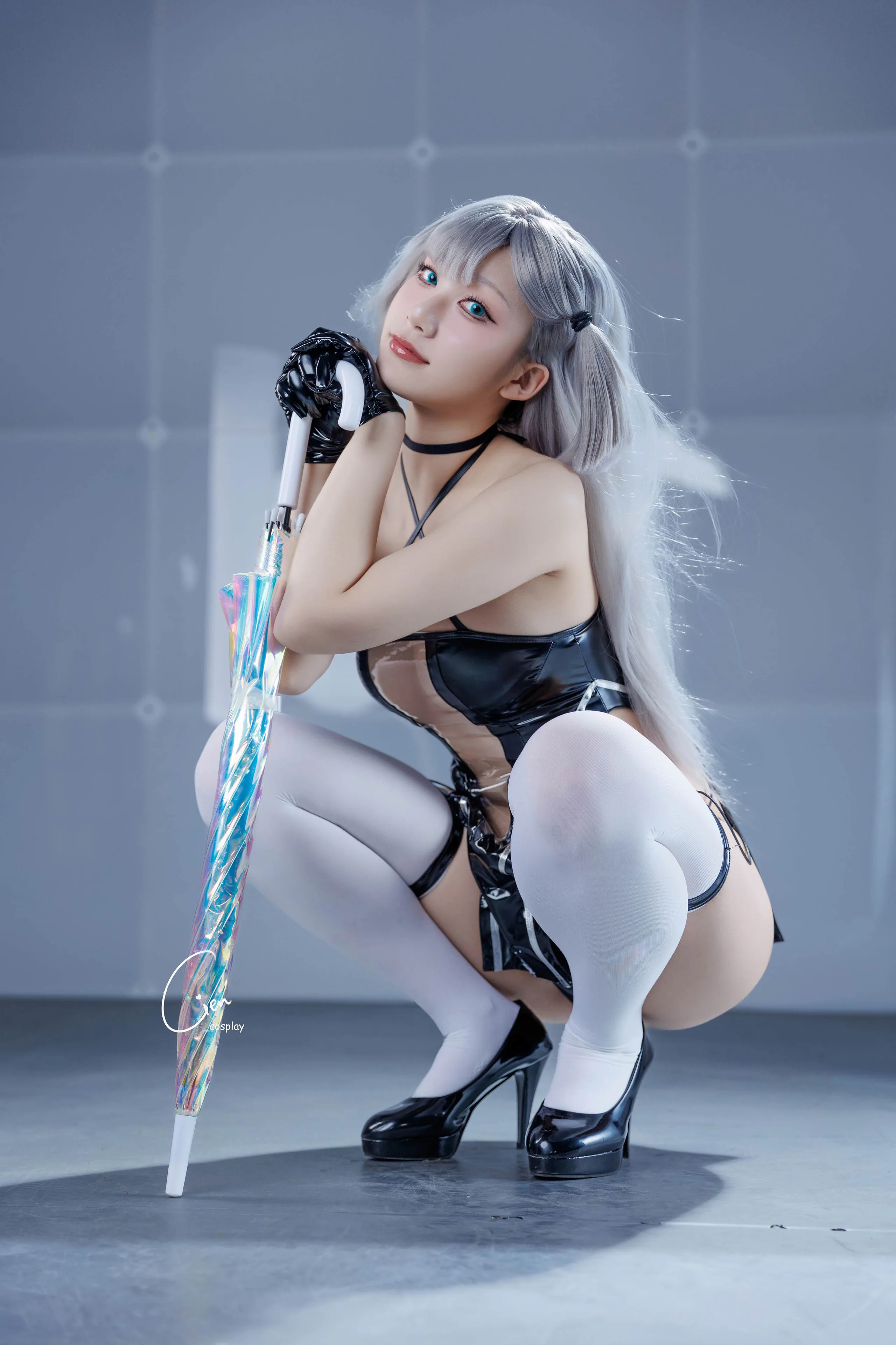 Cien恩恩 碧蓝航线 翔鹤赛车服 35P - 第13张写真大图