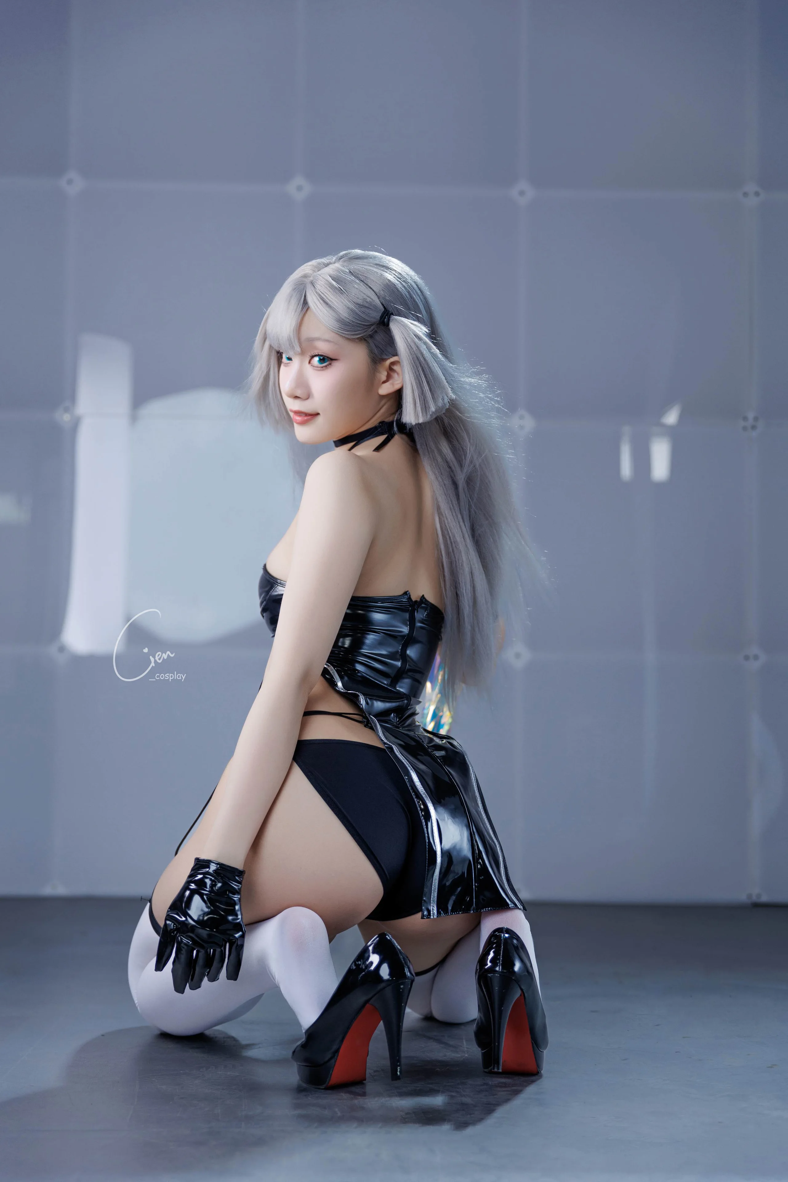 Cien恩恩 碧蓝航线 翔鹤赛车服 35P - 第14张写真大图