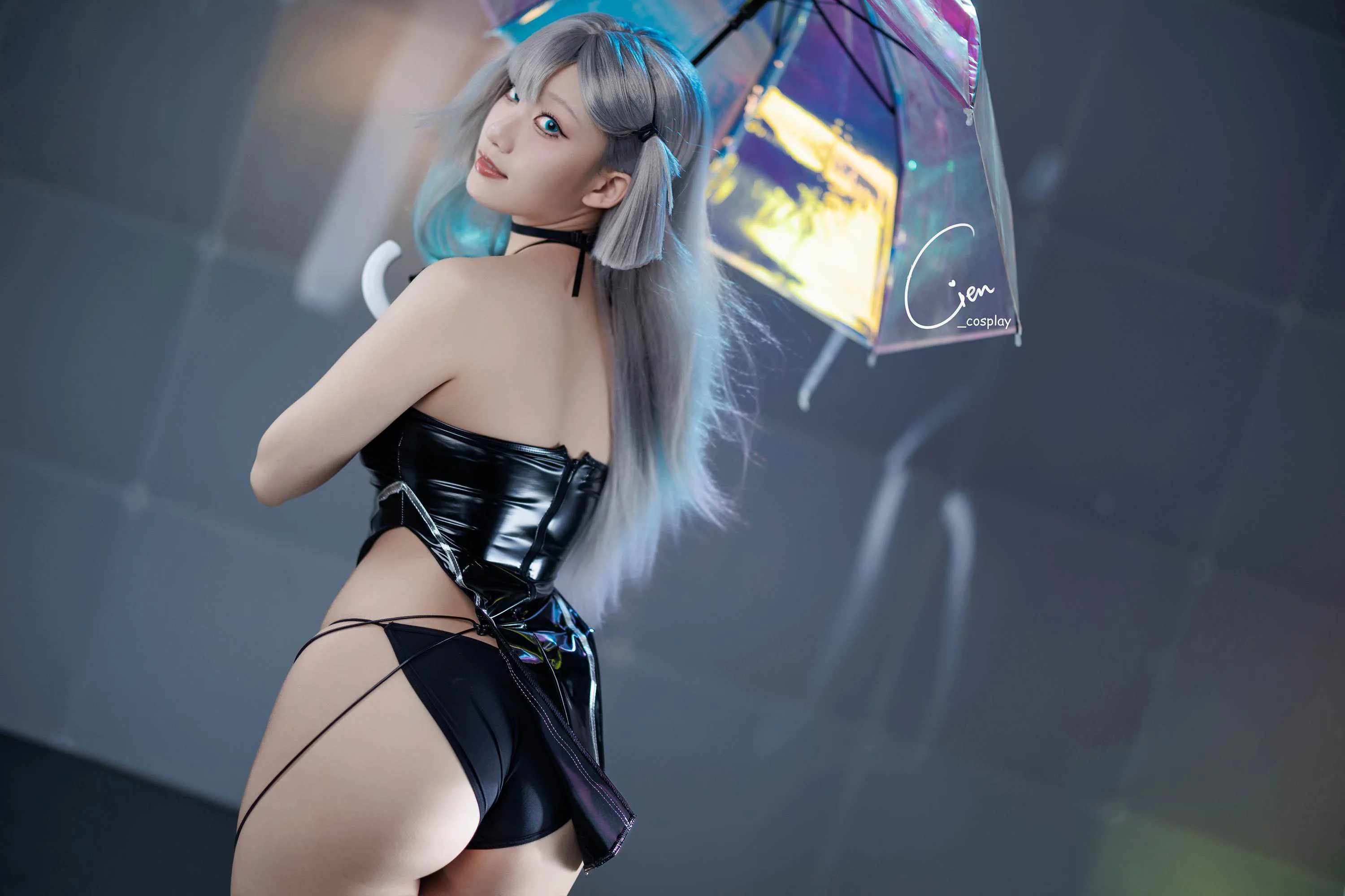 Cien恩恩 碧蓝航线 翔鹤赛车服 35P - 第34张写真大图