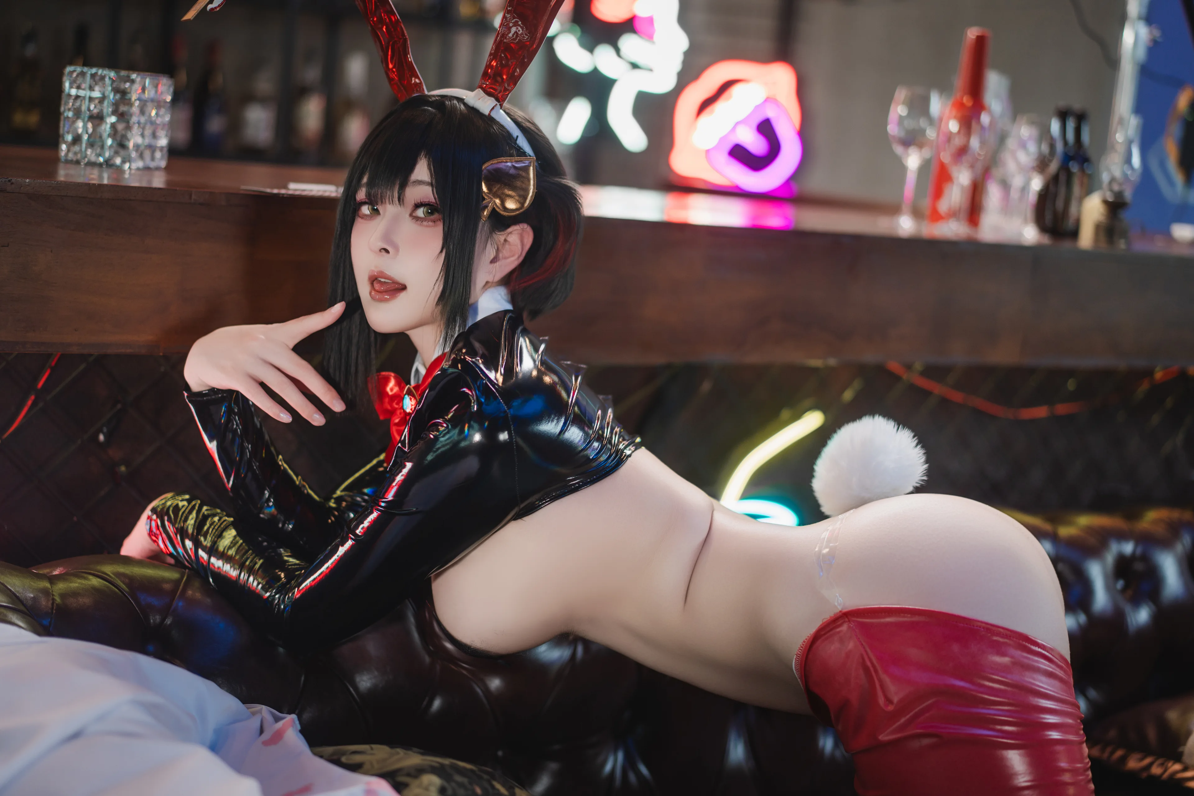 Natsuko夏夏子 NIKKE 露姬·逆兔女郎 63P - 第10张写真大图