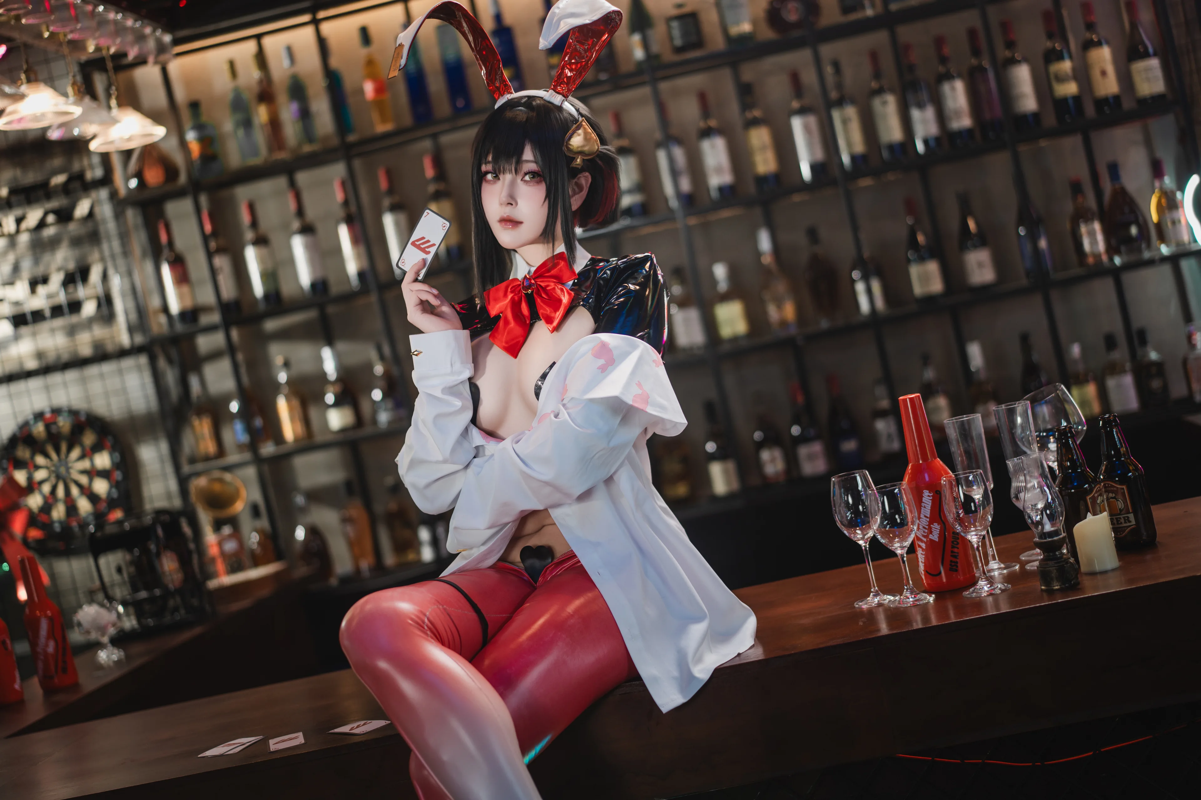 Natsuko夏夏子 NIKKE 露姬·逆兔女郎 63P - 第18张写真大图