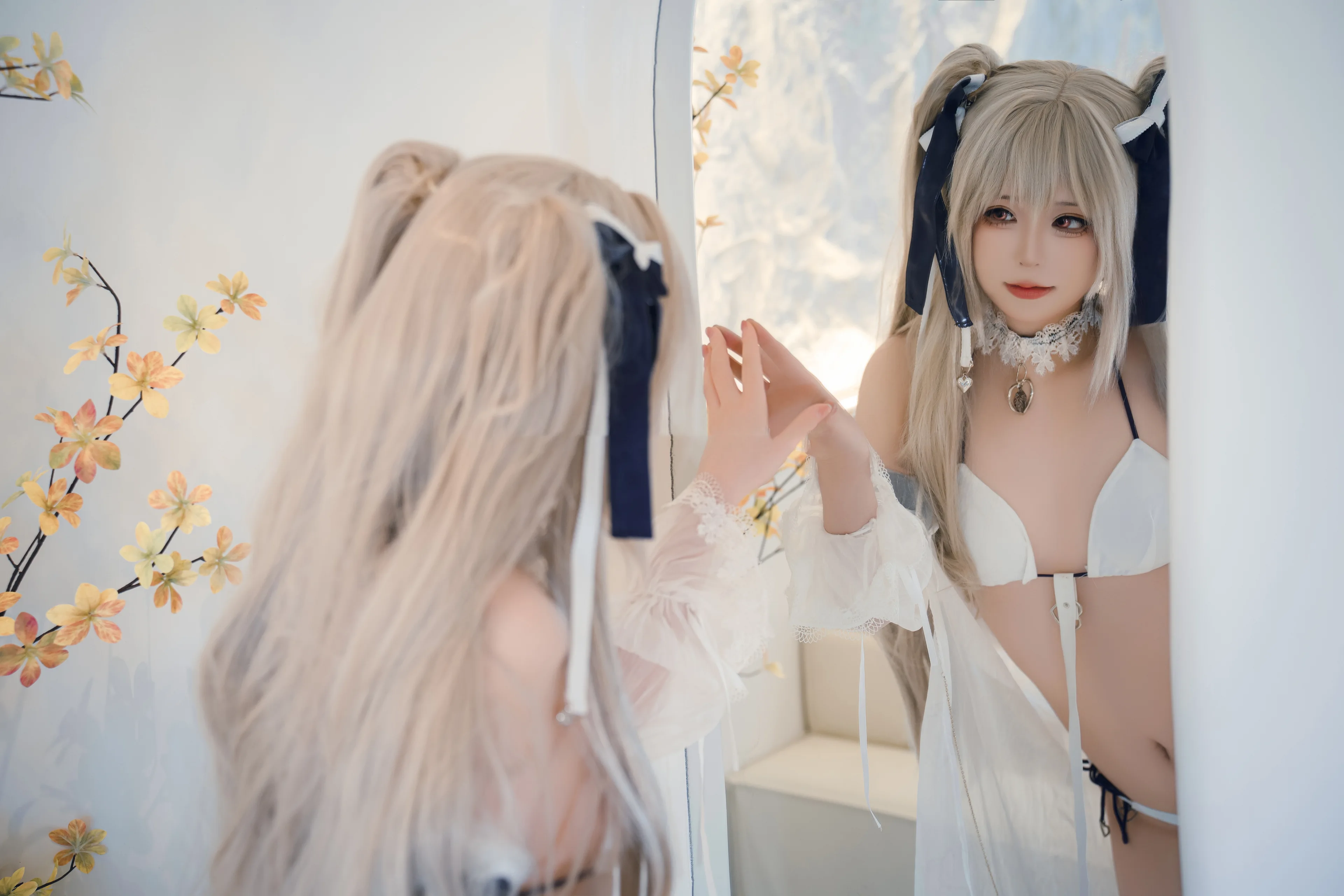 Quan冉有点饿 碧蓝航线 安克雷奇泳装 47P - 第12张写真大图