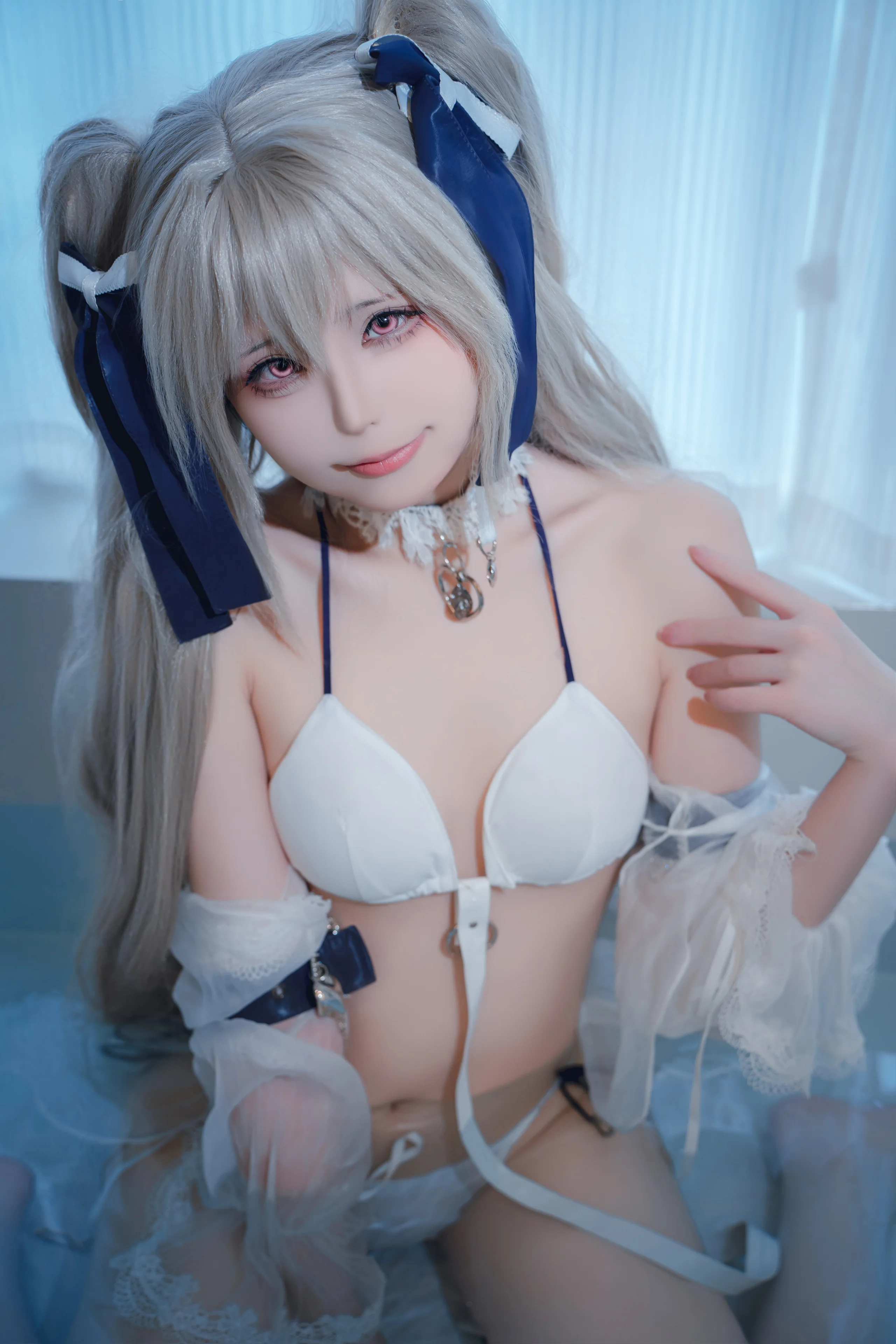 Quan冉有点饿 碧蓝航线 安克雷奇泳装 47P - 第24张写真大图