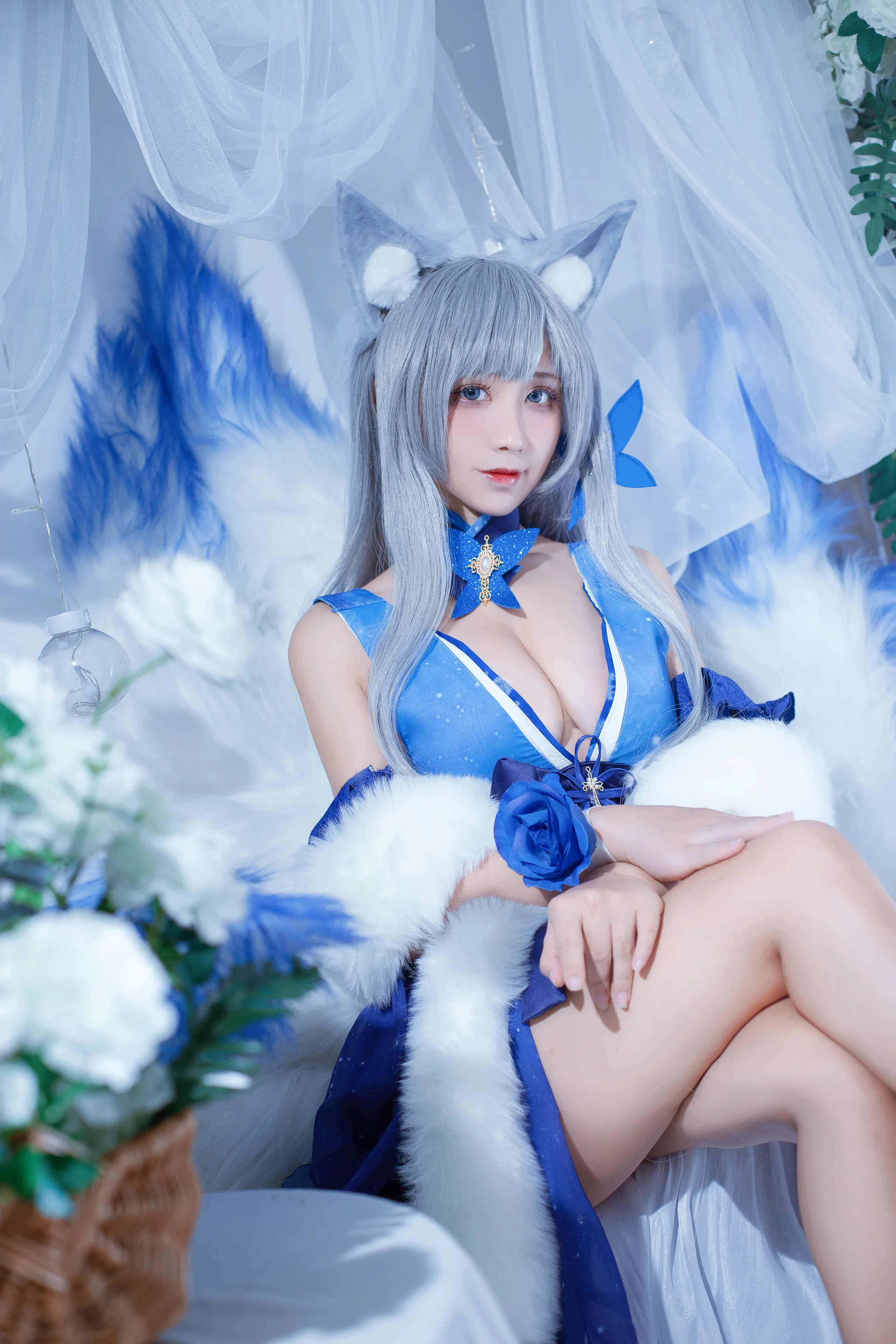 九曲Jean 碧蓝航线 信浓礼服 9P - 第4张写真大图