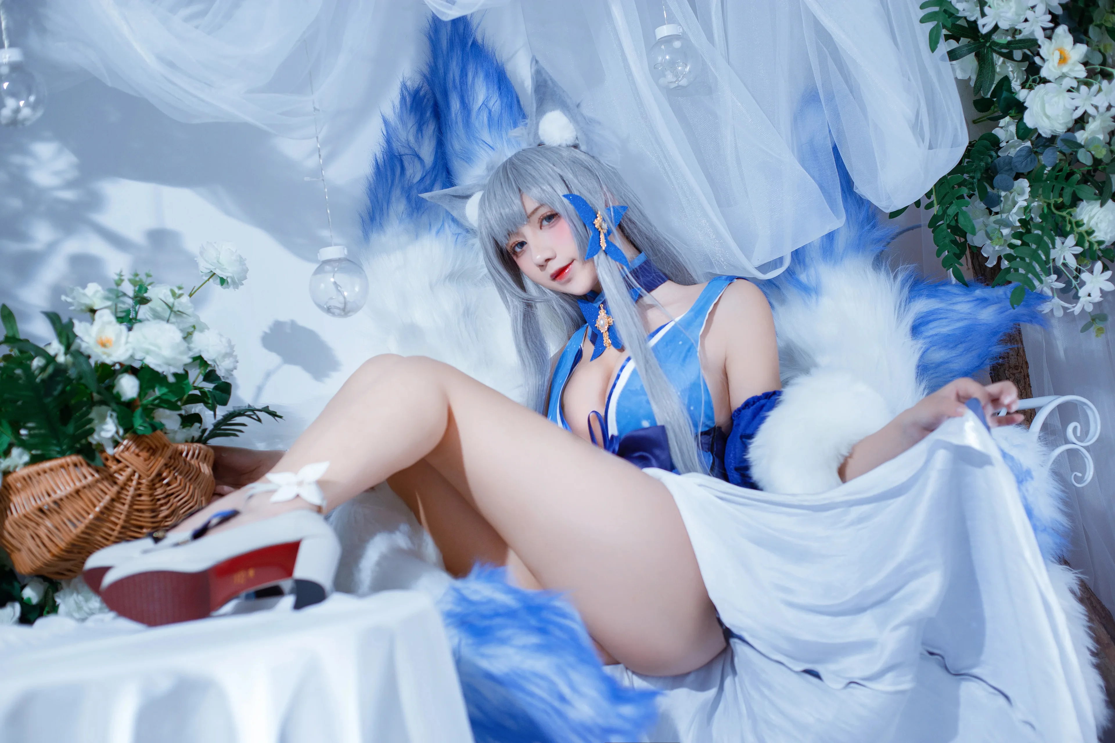 九曲Jean 碧蓝航线 信浓礼服 9P - 第5张写真大图