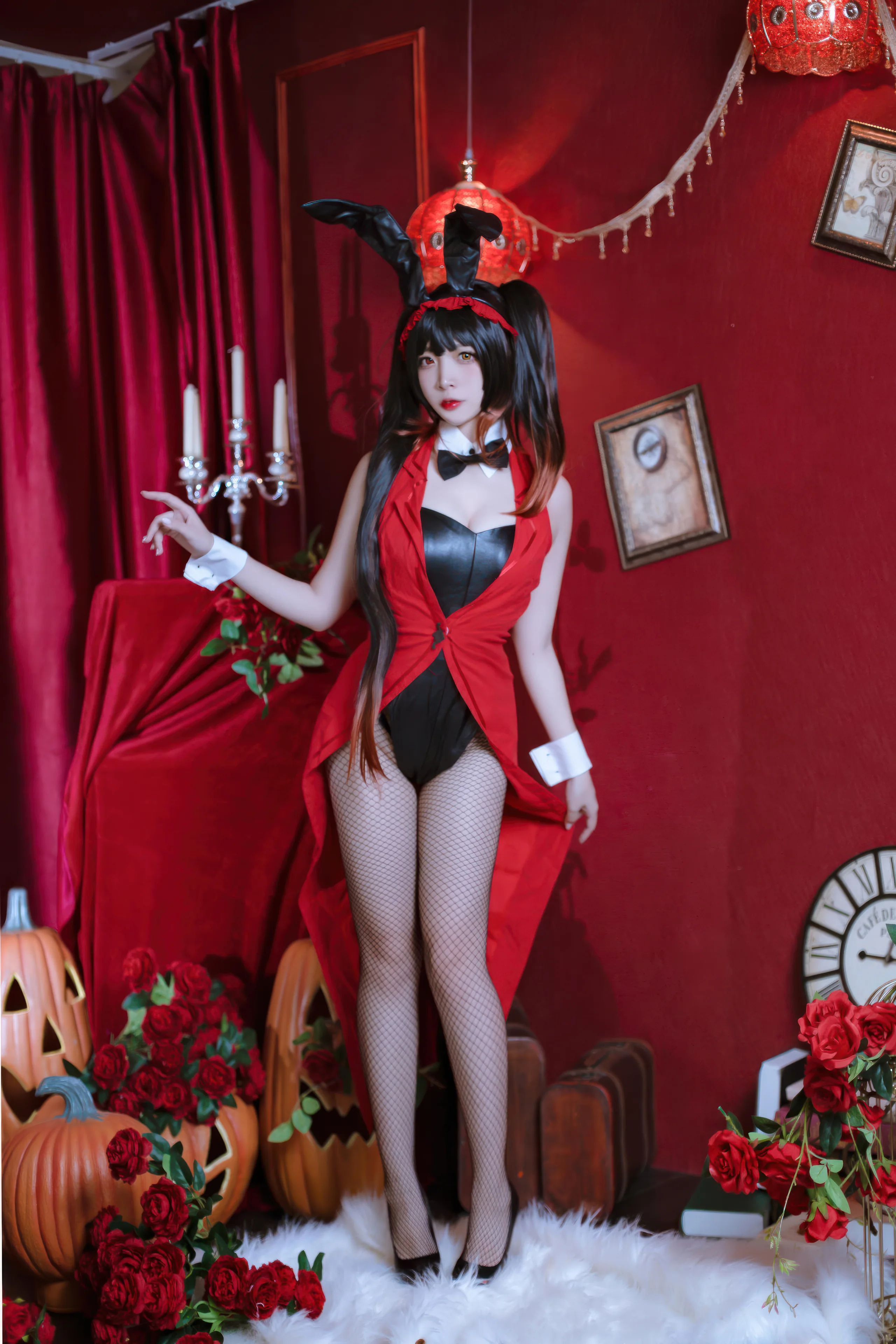 二佐Nisa 时崎狂三 兔女郎 30P - 第27张写真大图