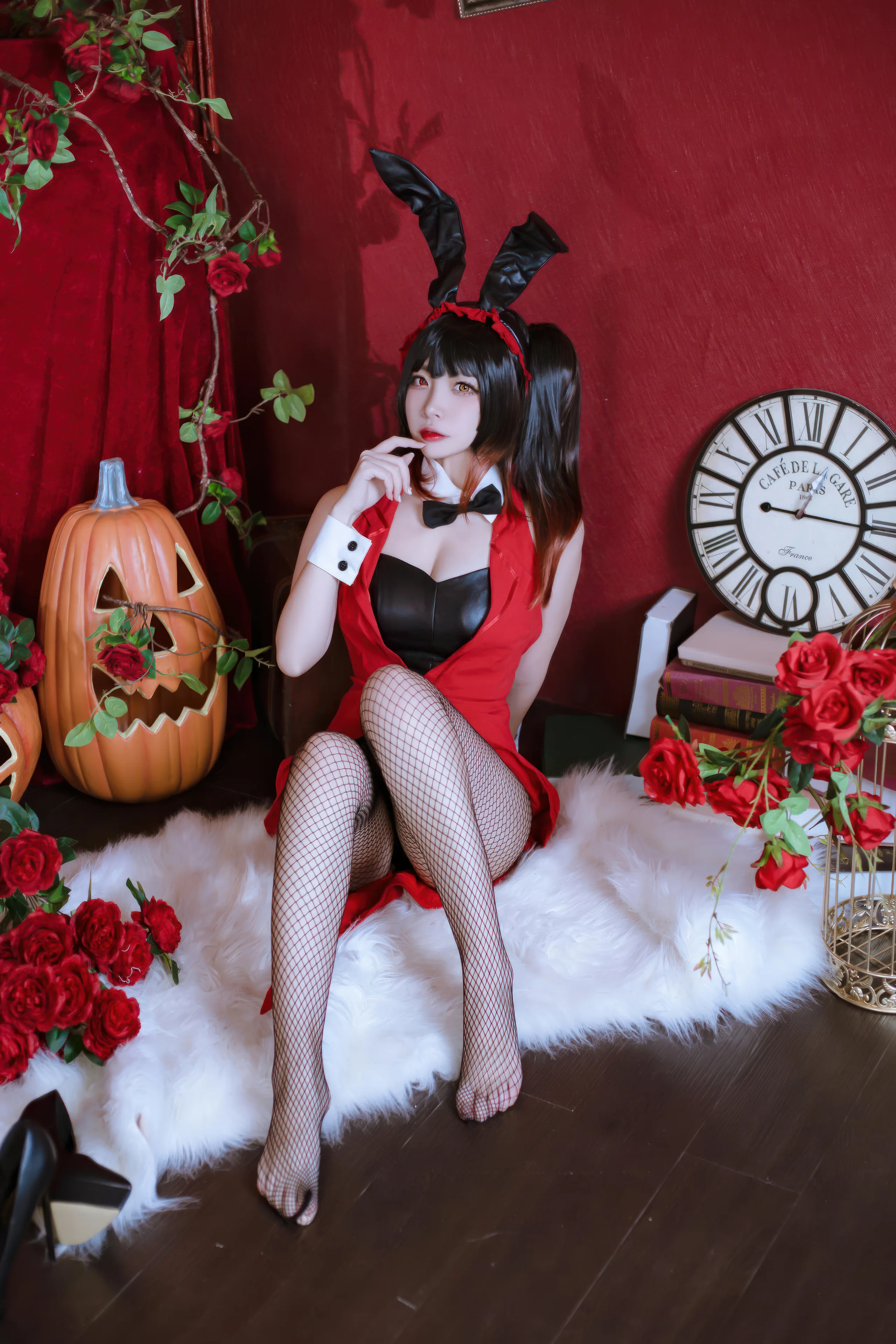二佐Nisa 时崎狂三 兔女郎 30P - 第9张写真大图