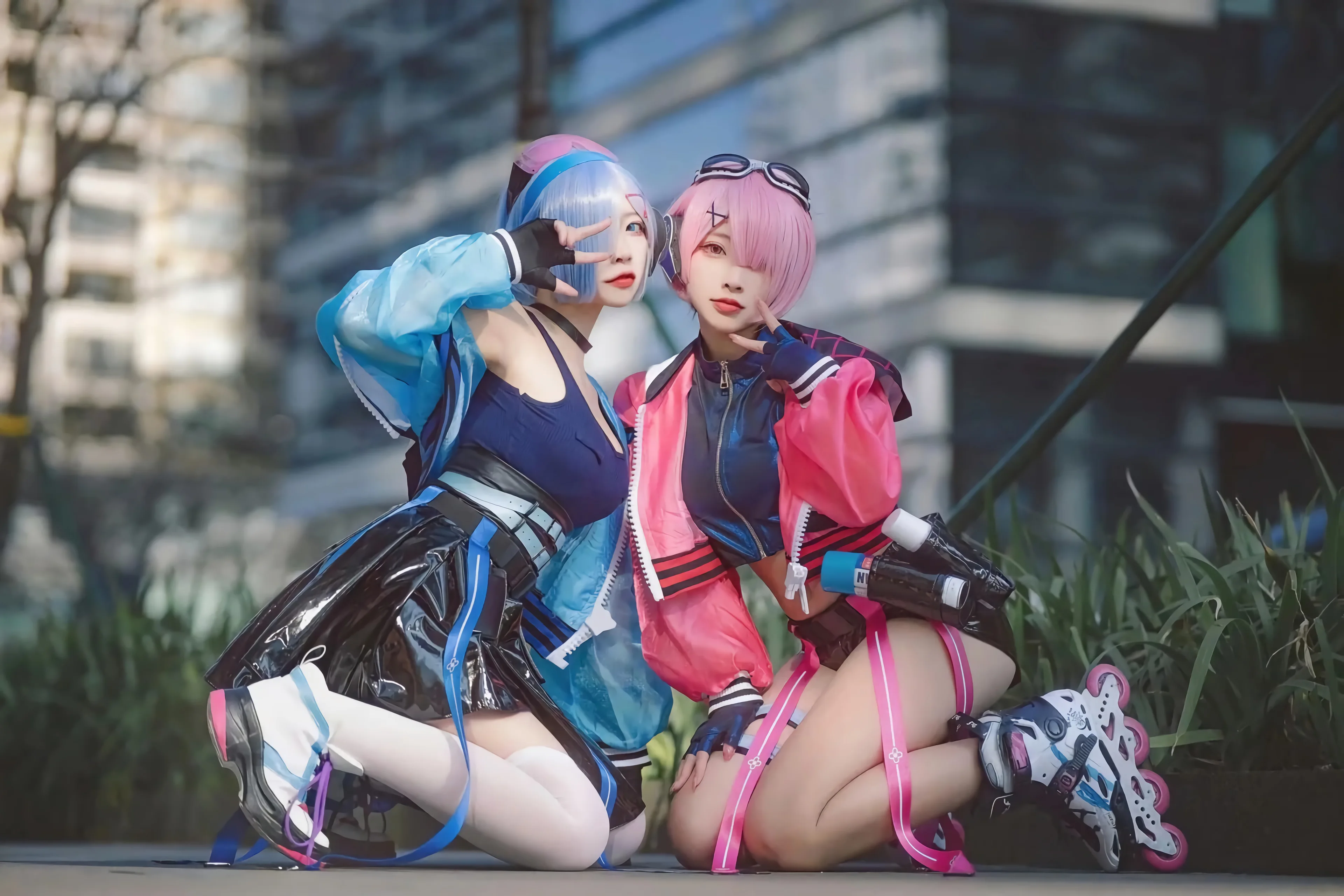 二佐Nisa &宫本桜 蕾姆&拉姆场照19P 272 3M - 第10张写真大图