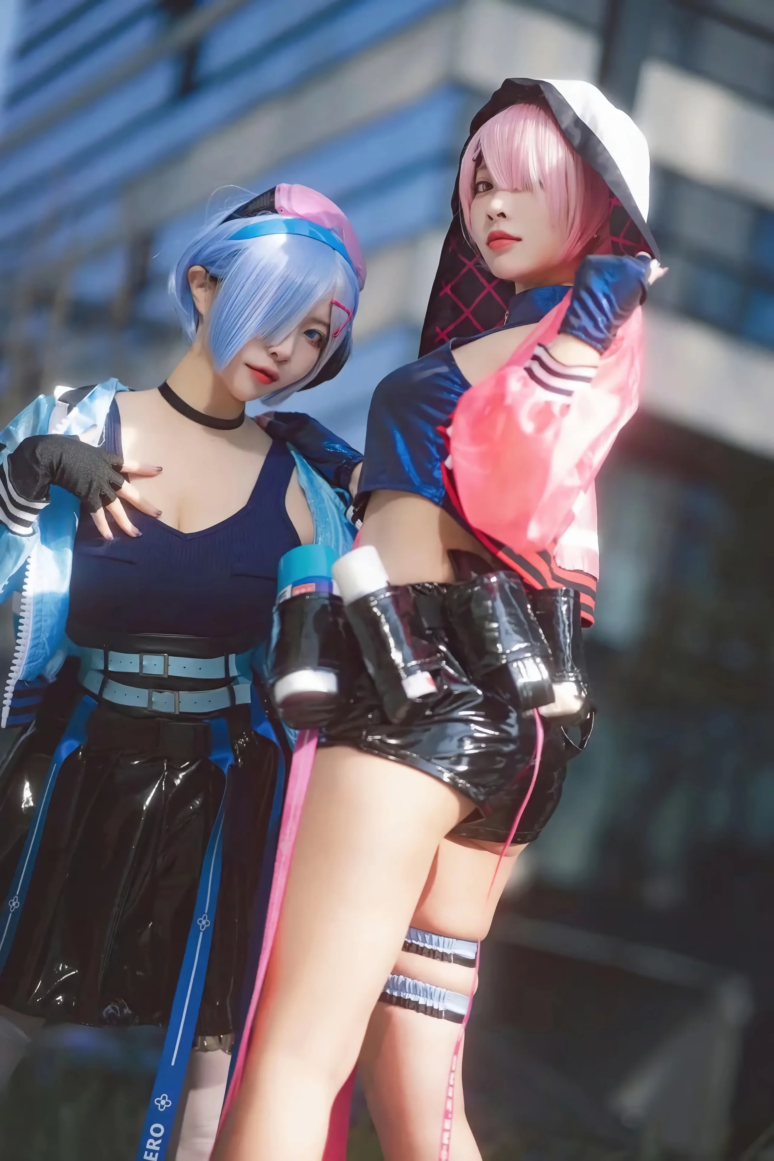 二佐Nisa &宫本桜 蕾姆&拉姆场照19P 272 3M - 第11张写真大图