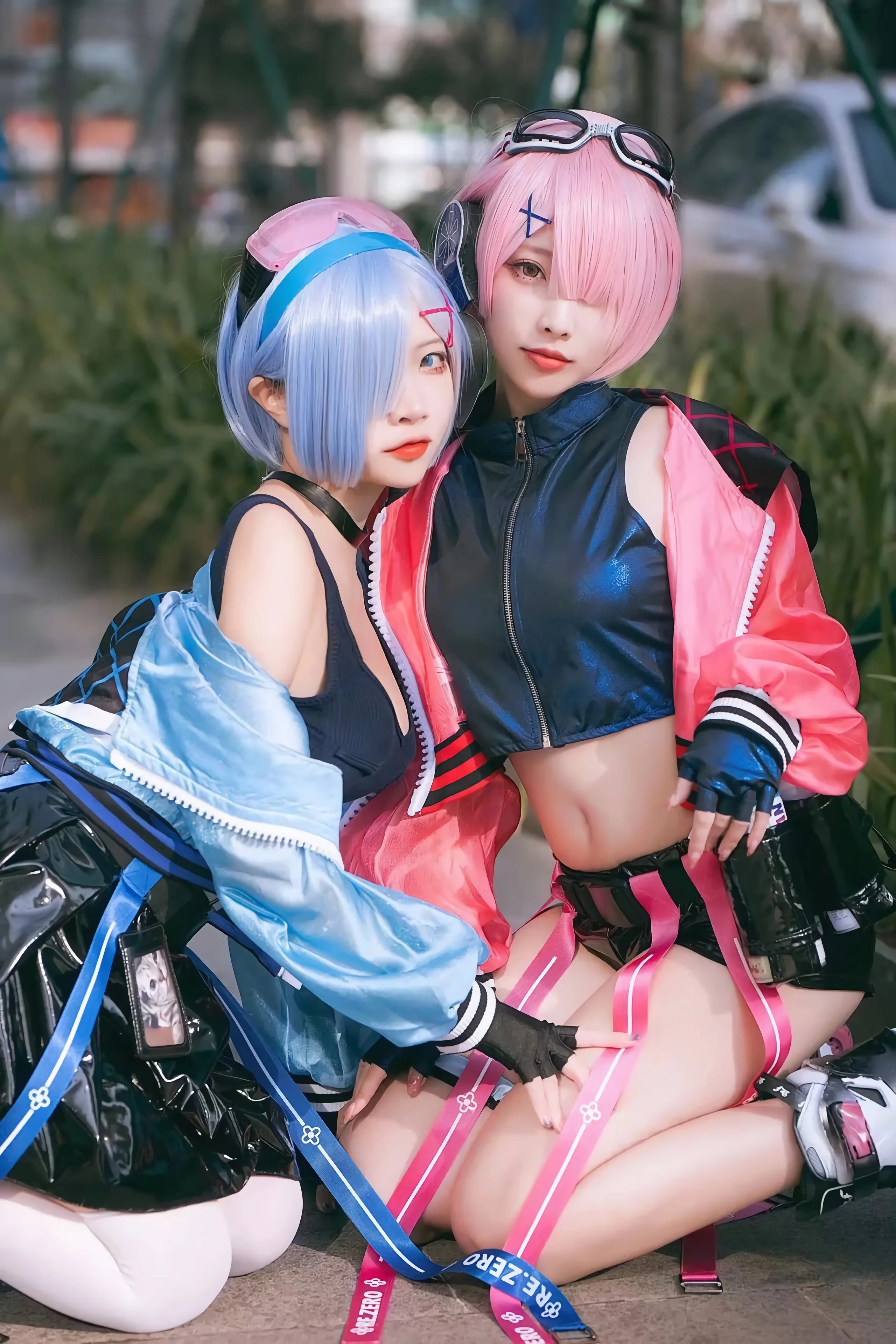 二佐Nisa &宫本桜 蕾姆&拉姆场照19P 272 3M - 第4张写真大图
