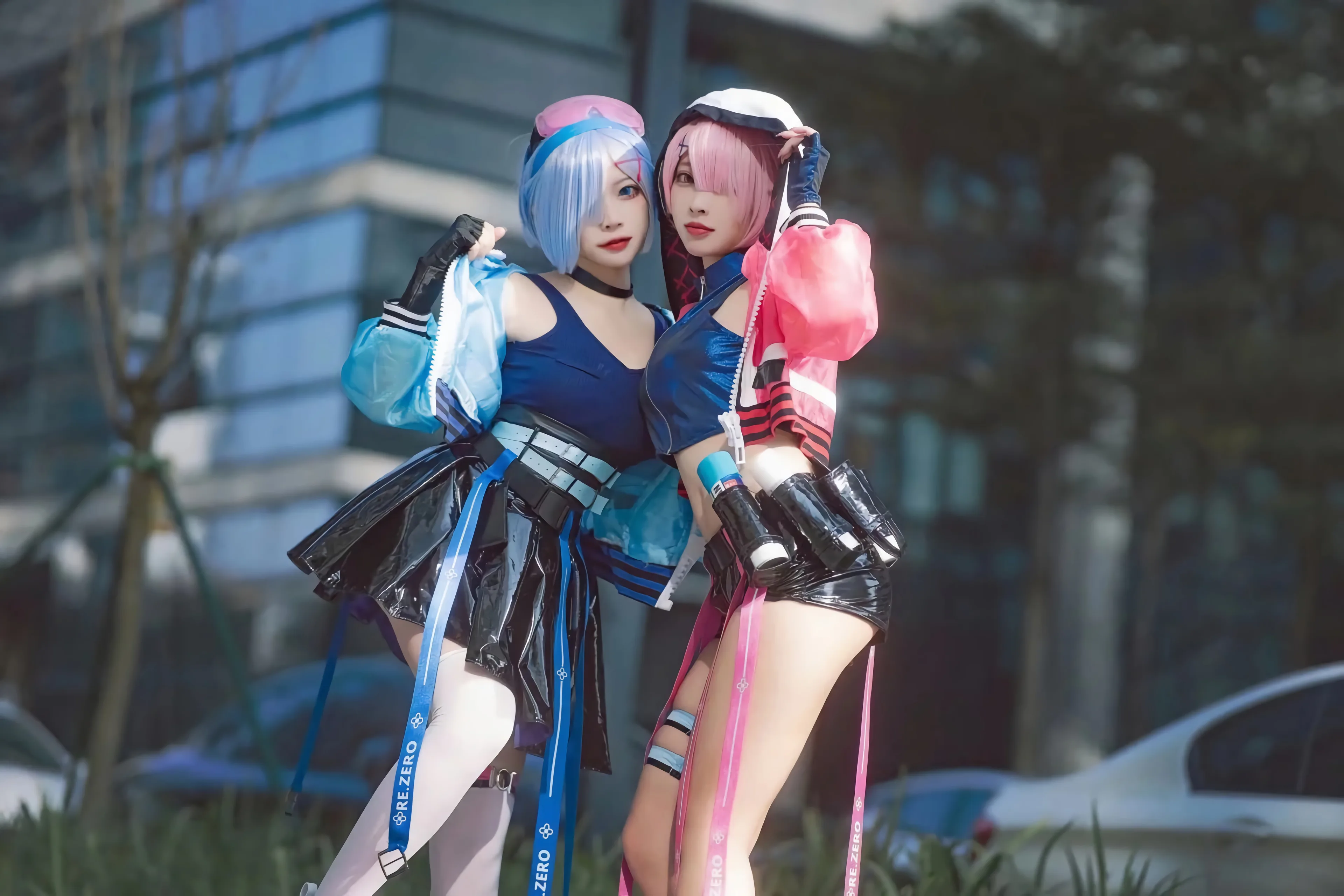 二佐Nisa &宫本桜 蕾姆&拉姆场照19P 272 3M - 第8张写真大图