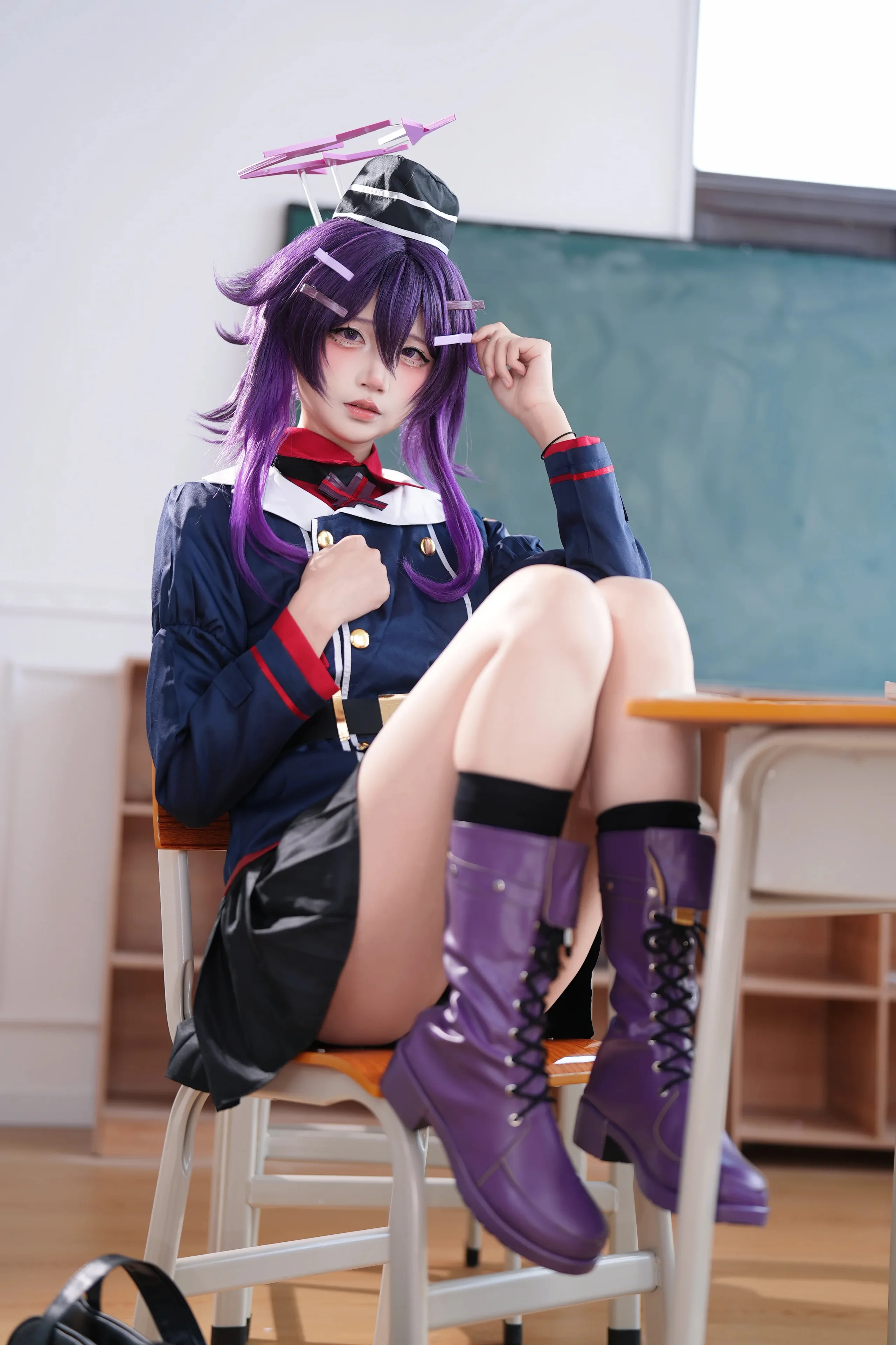 五更百鬼 蔚蓝档案 伊草遥香 14P - 第1张写真大图