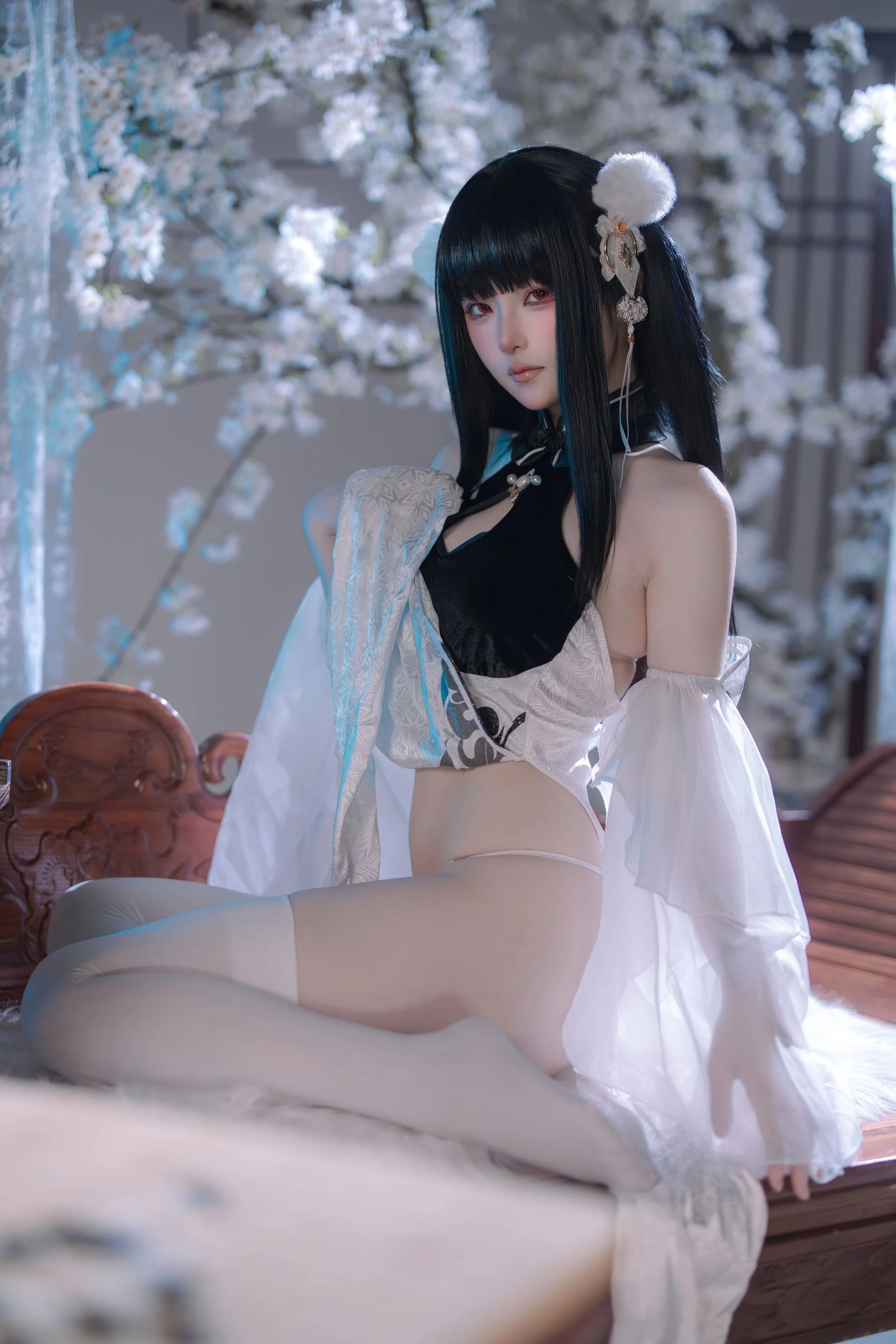 屿鱼 碧蓝航线 史特拉塞·艳书美玉 97P - 第13张写真大图