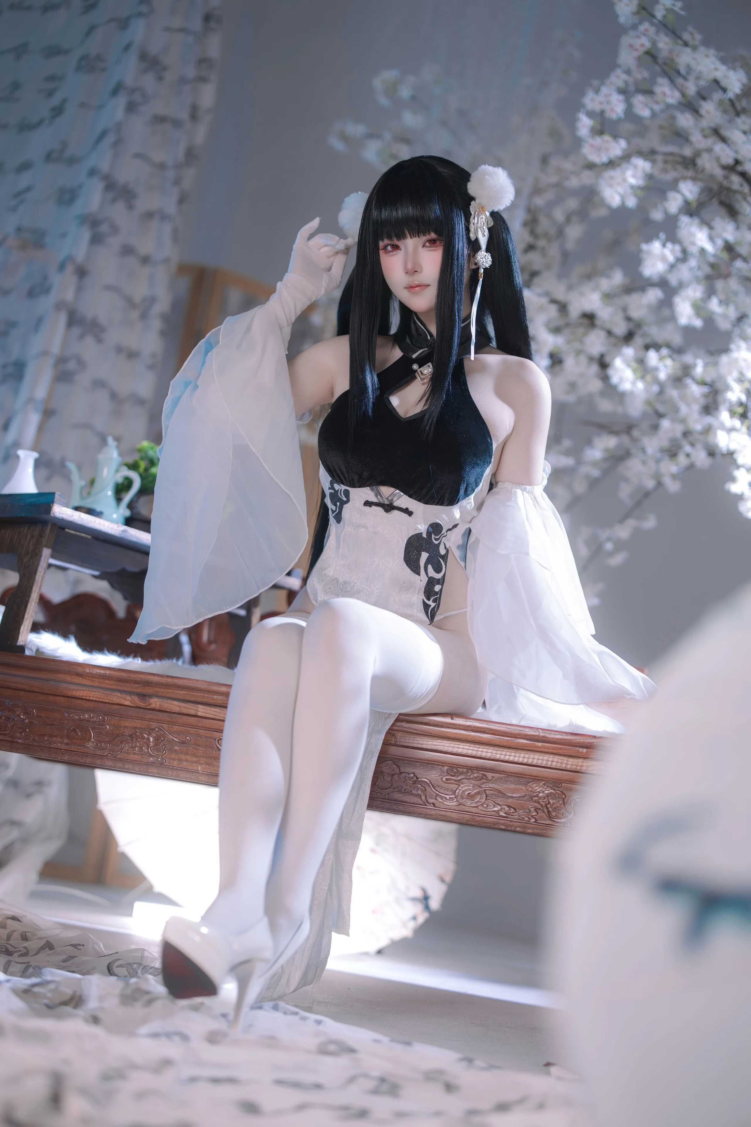 屿鱼 碧蓝航线 史特拉塞·艳书美玉 97P - 第34张写真大图