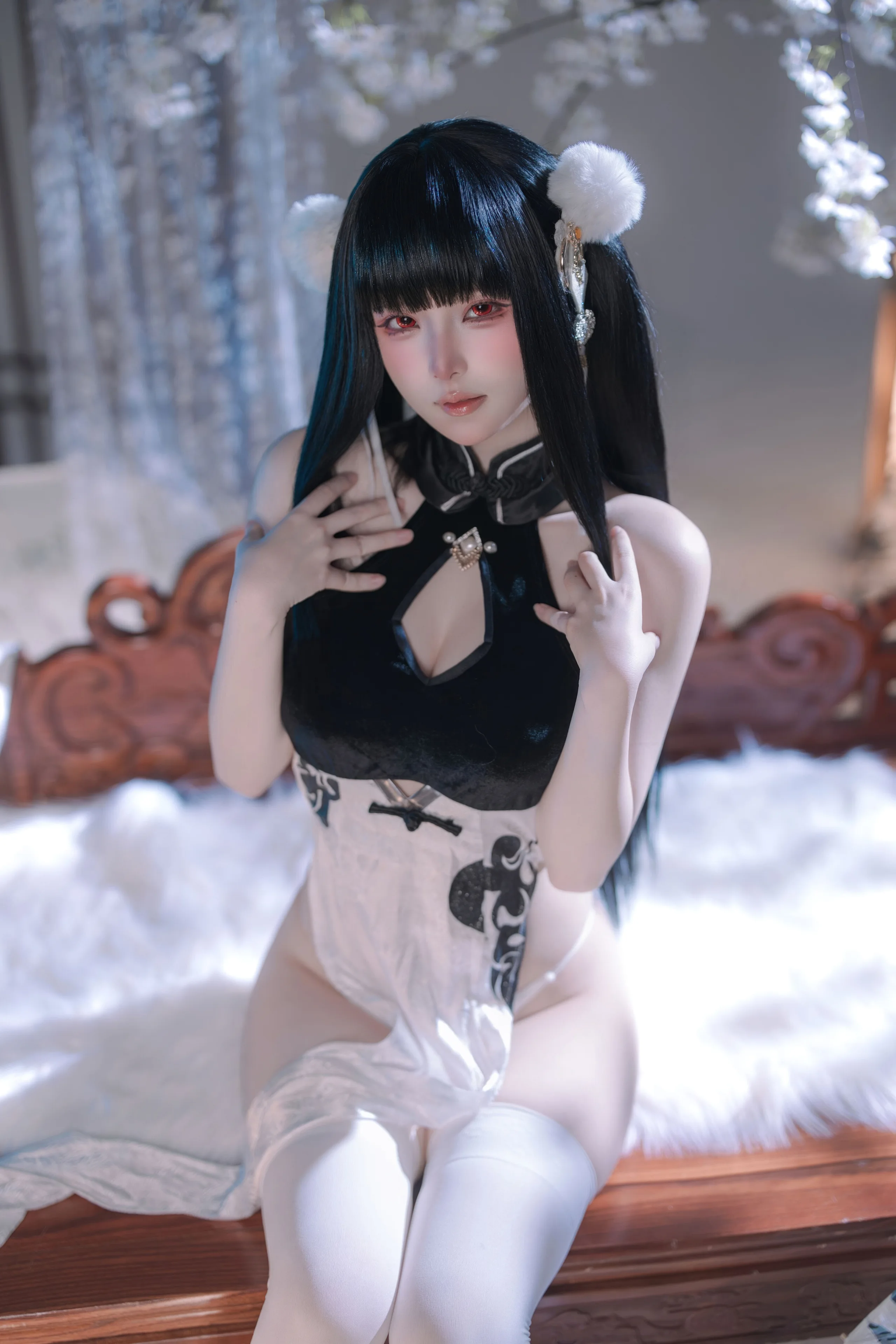 屿鱼 碧蓝航线 史特拉塞·艳书美玉 97P - 第59张写真大图