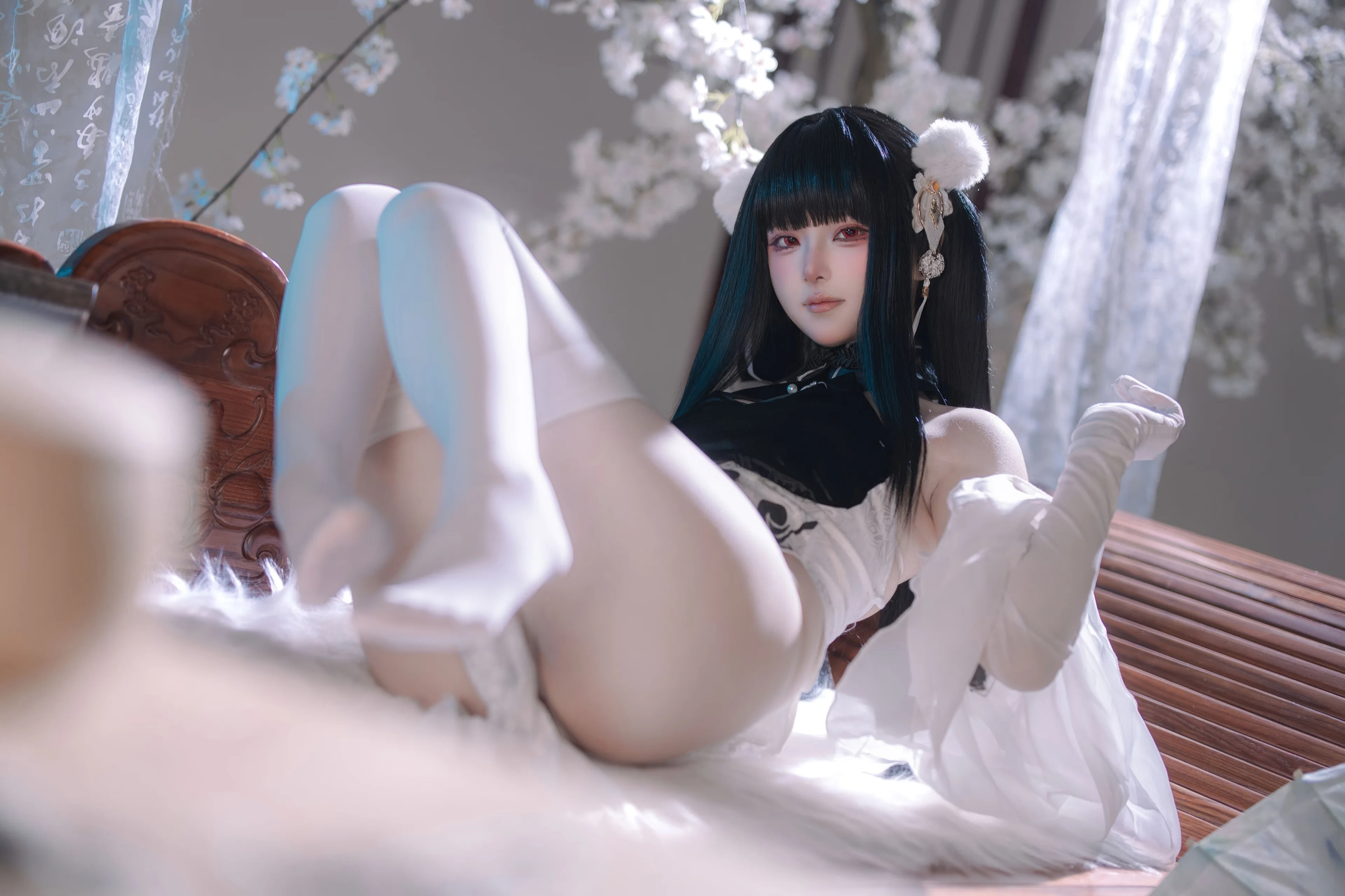 屿鱼 碧蓝航线 史特拉塞·艳书美玉 97P - 第6张写真大图