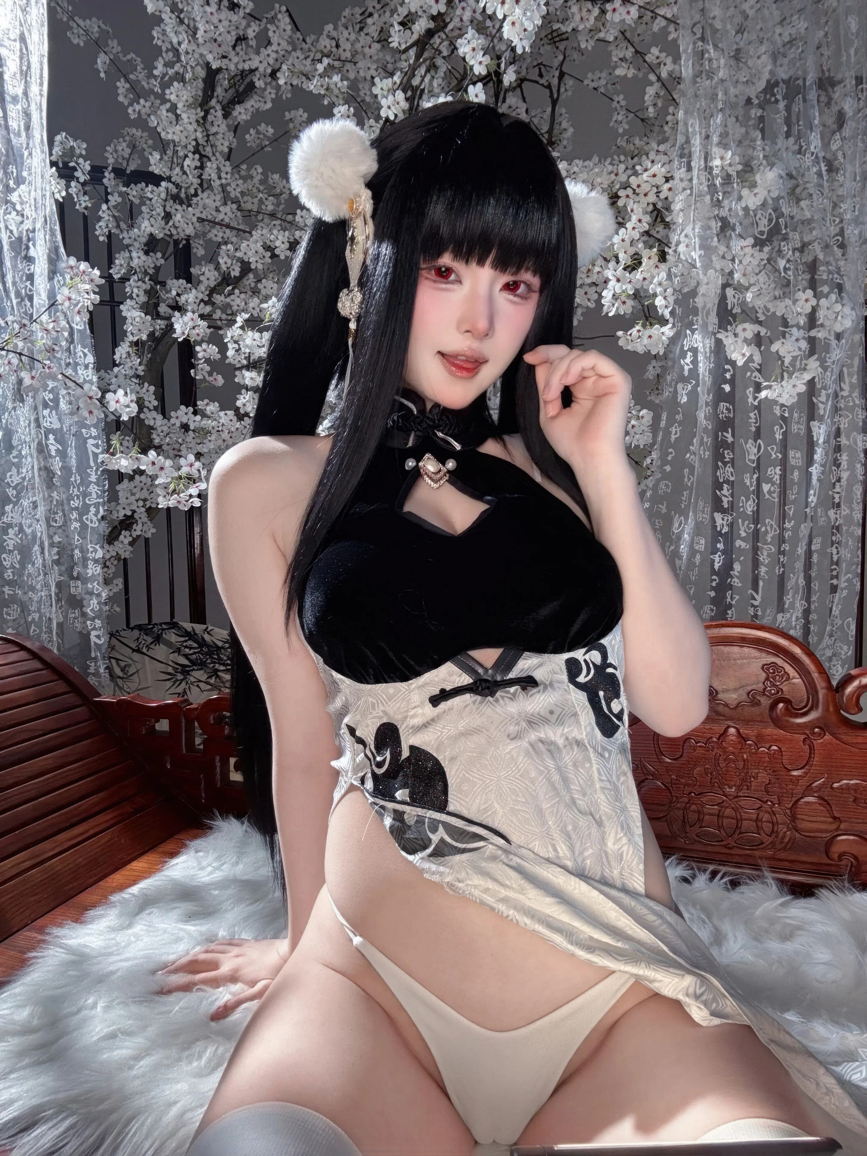 屿鱼 碧蓝航线 史特拉塞·艳书美玉 97P - 第97张写真大图