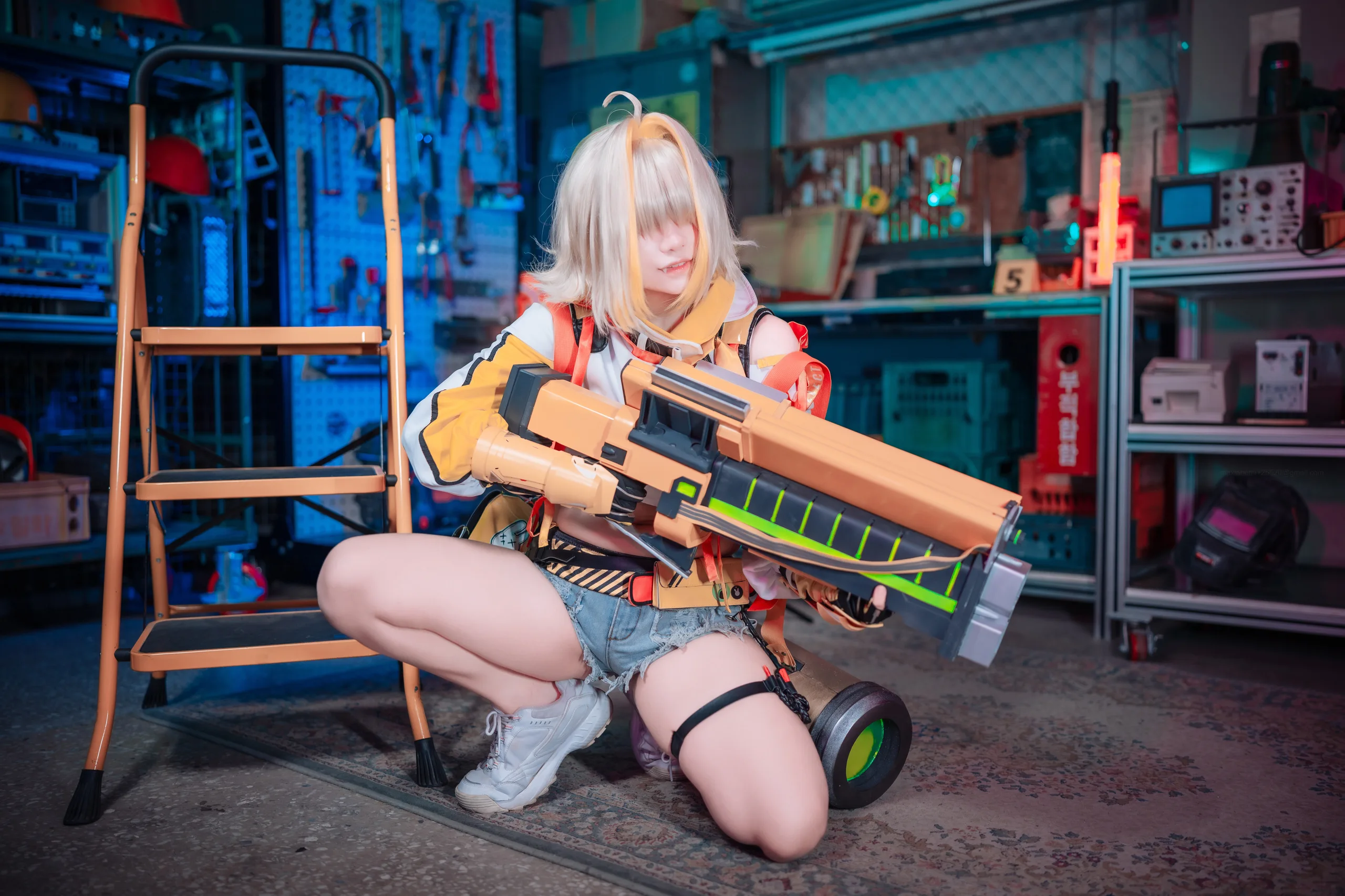 Mimmi밈미 DJAWA Photo – Mimmi Nikke Elegg 152P 22GB - 第16张写真大图