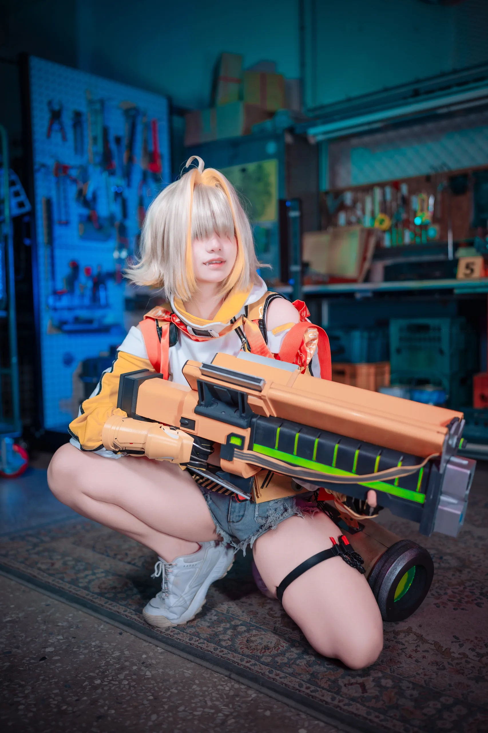 Mimmi밈미 DJAWA Photo – Mimmi Nikke Elegg 152P 22GB - 第17张写真大图