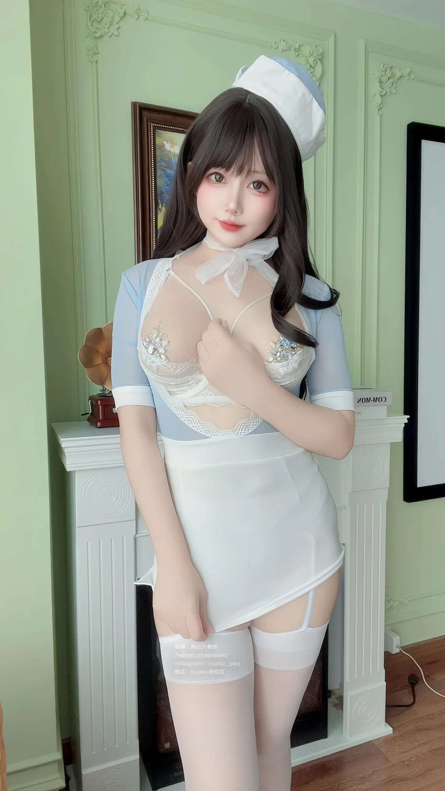 Nyako喵子 自撮り36 性感蓝白 49P - 第32张写真大图