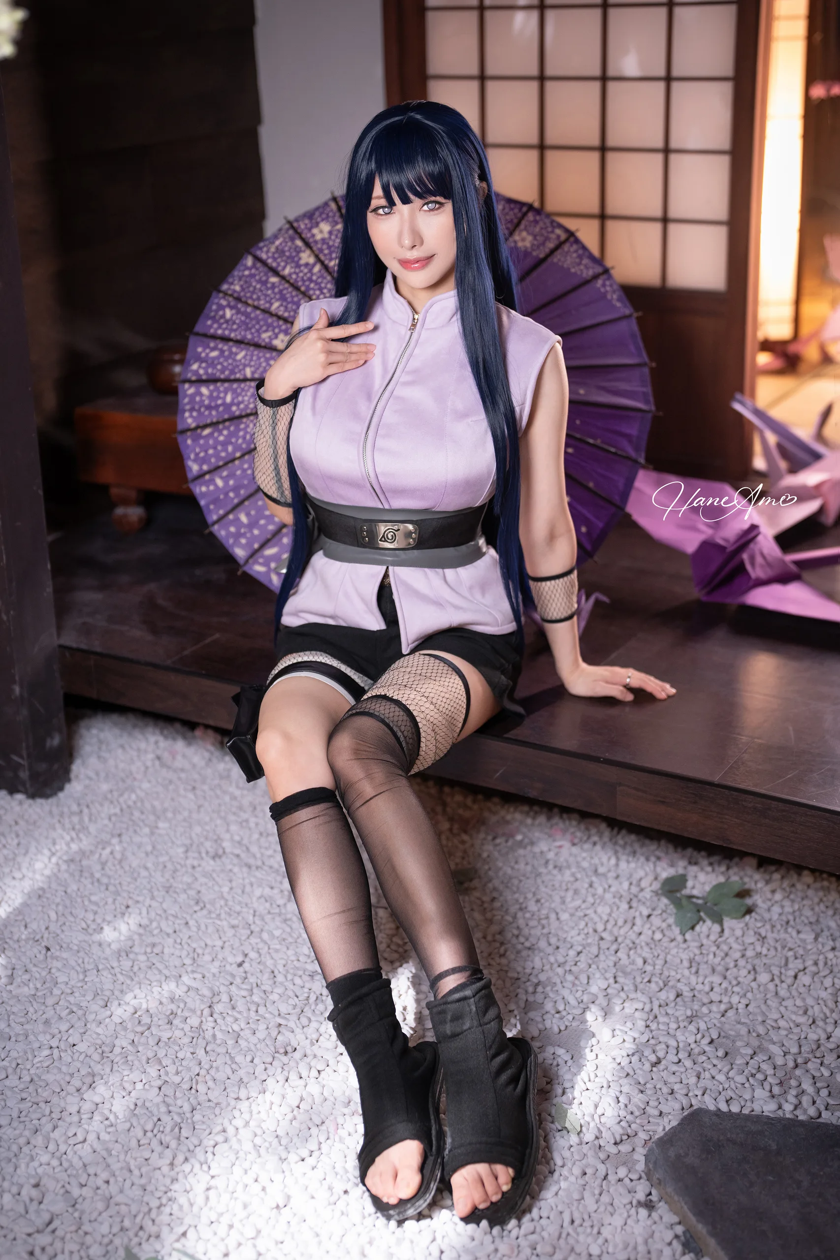 aneAme雨波 Hinata 火影忍者 日向雏田 35P - 第4张写真大图