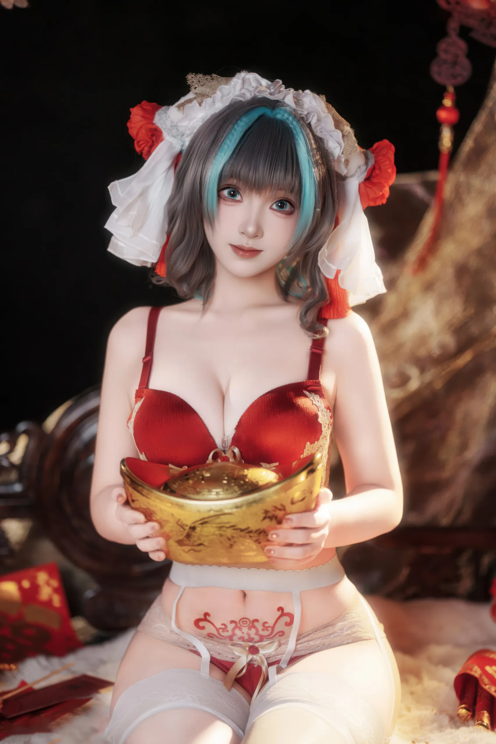 Bangni邦尼 新春柴郡 67P - 第29张写真大图