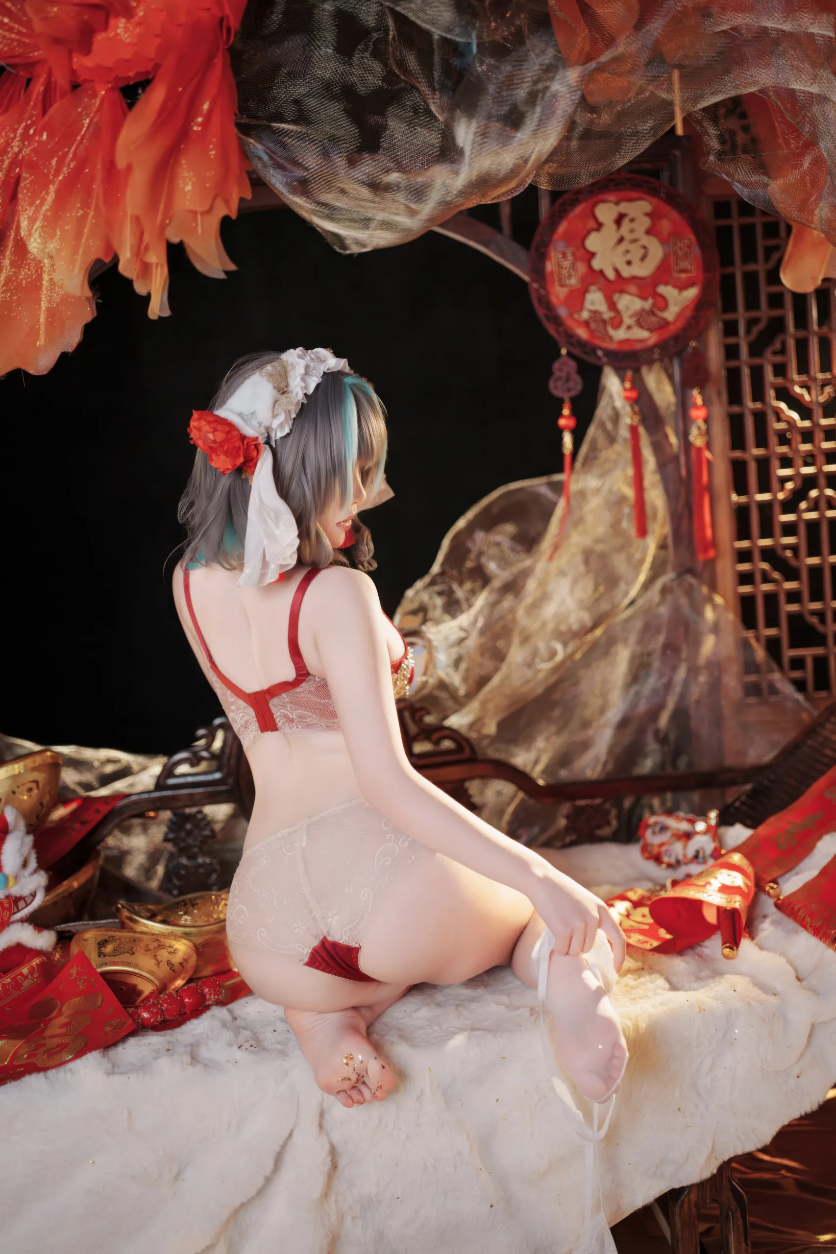 Bangni邦尼 新春柴郡 67P - 第43张写真大图
