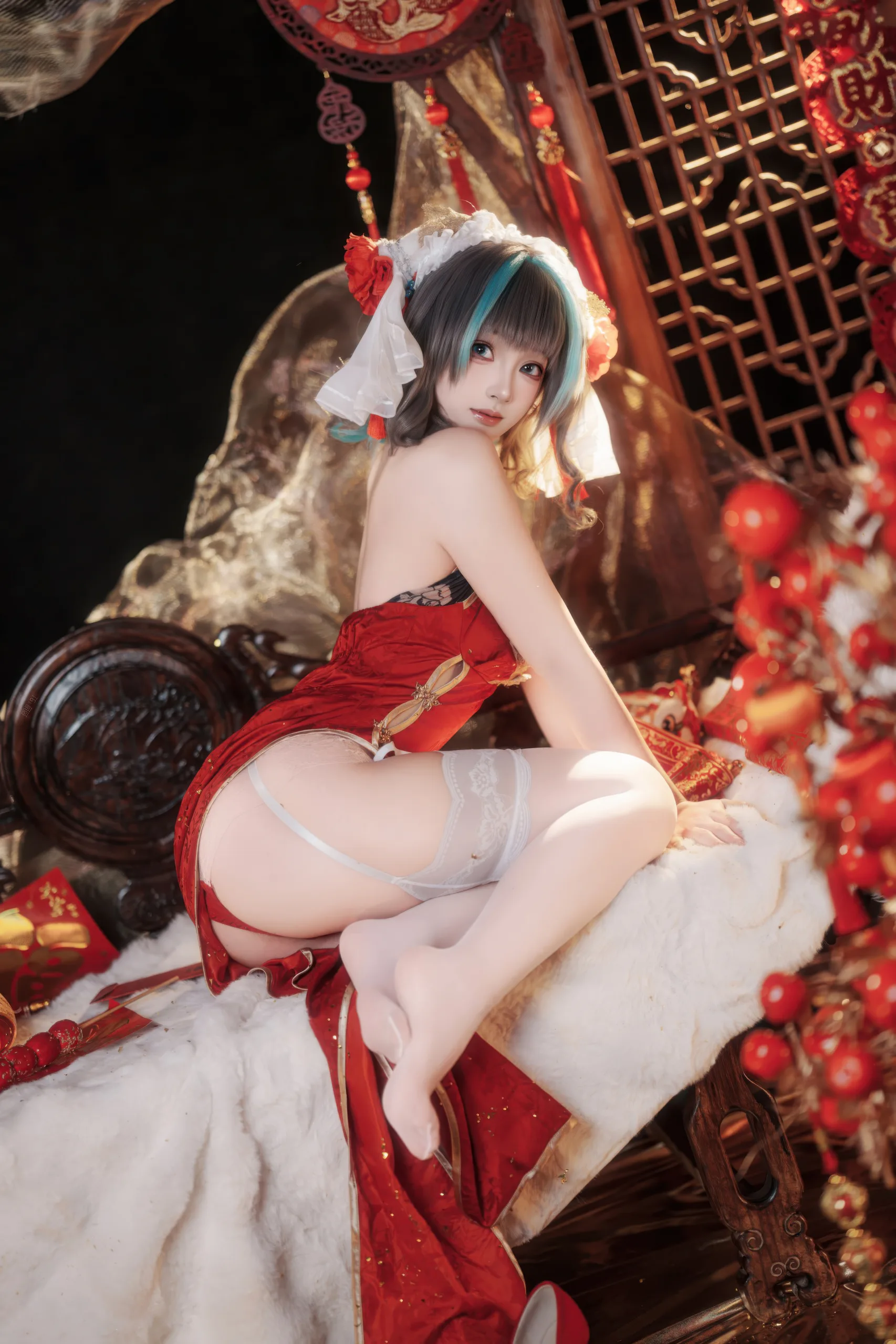 Bangni邦尼 新春柴郡 67P - 第52张写真大图