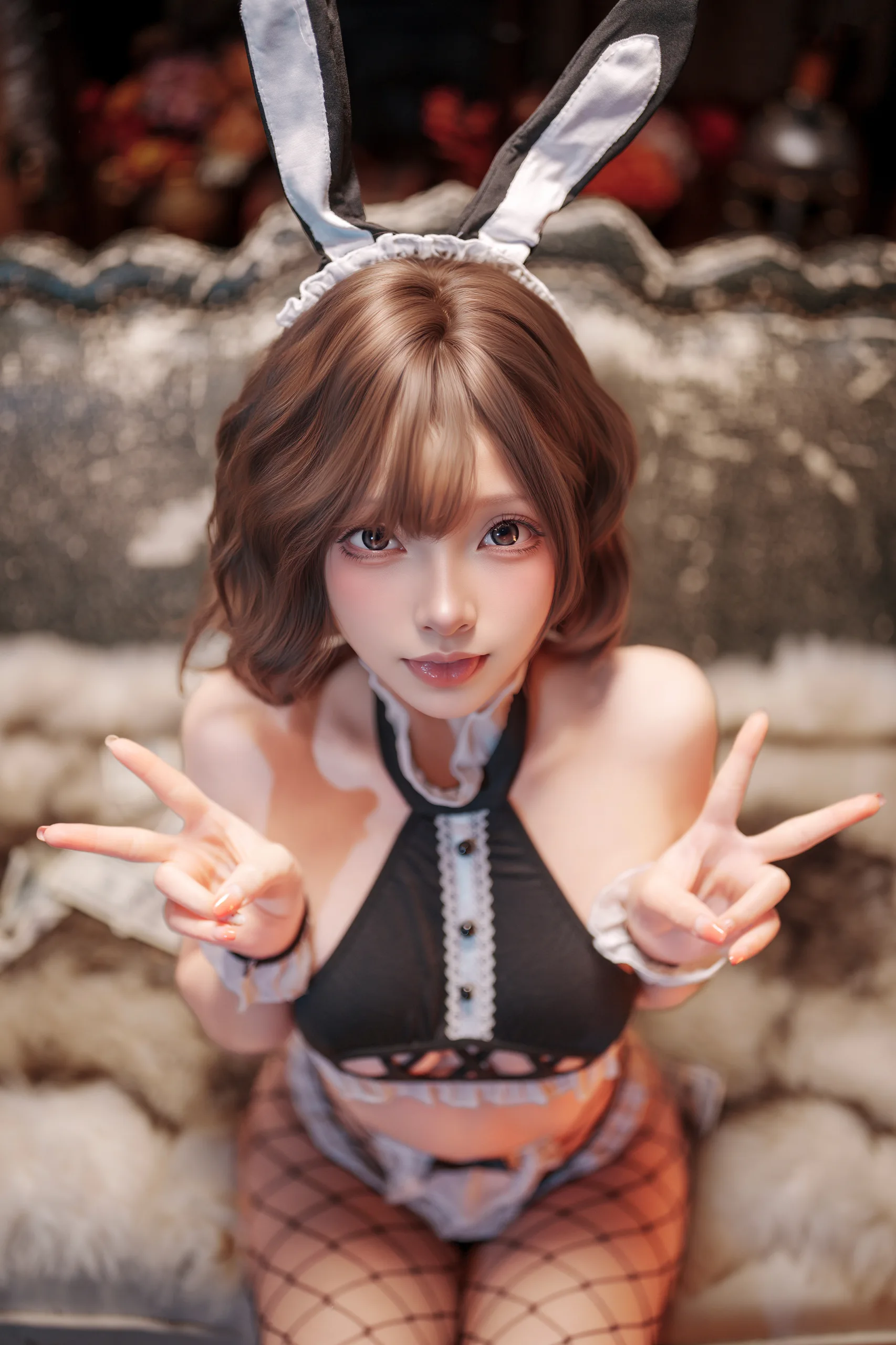Bangni邦尼 网袜兔女郎 76P - 第44张写真大图