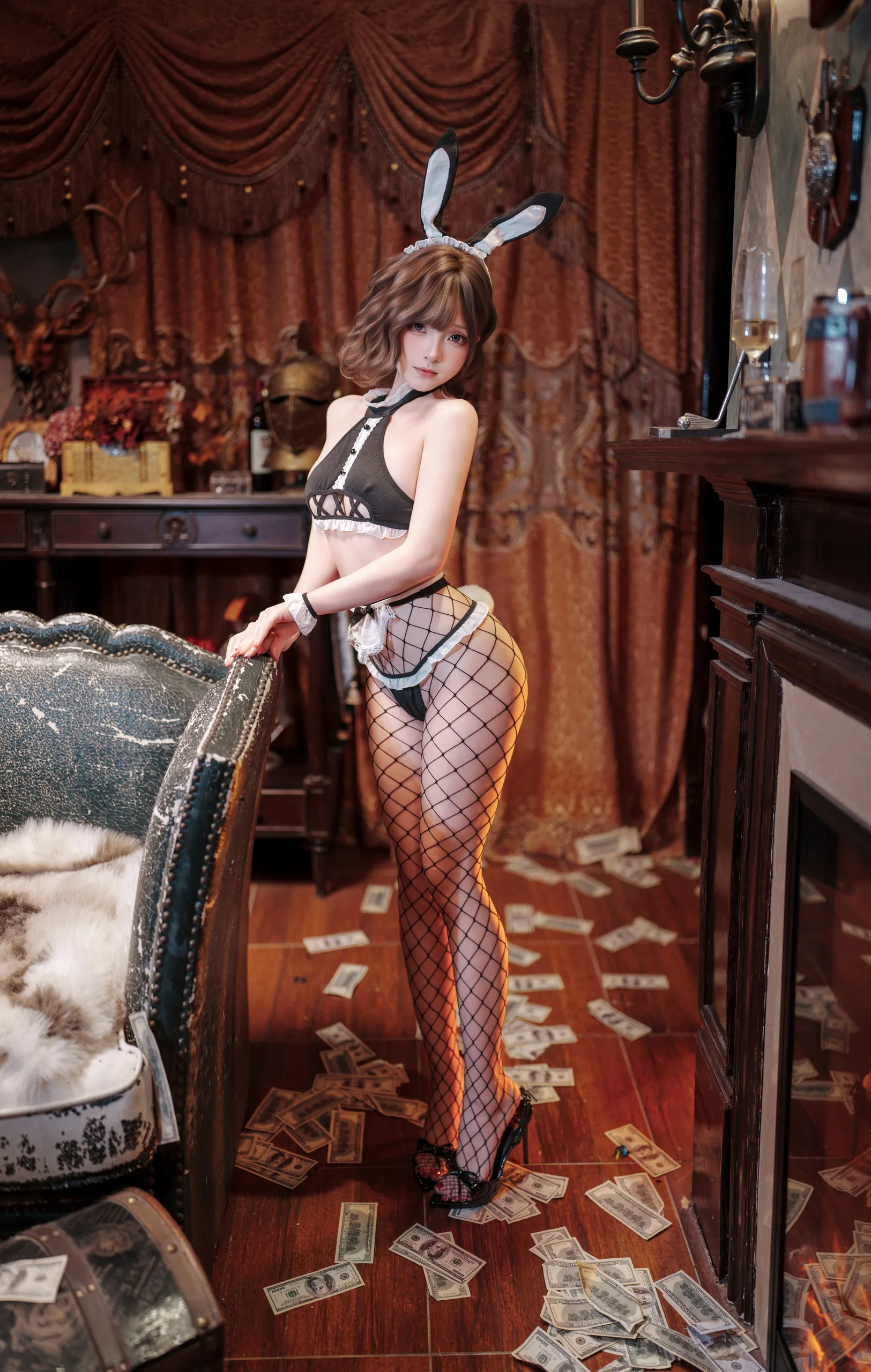 Bangni邦尼 网袜兔女郎 76P - 第45张写真大图