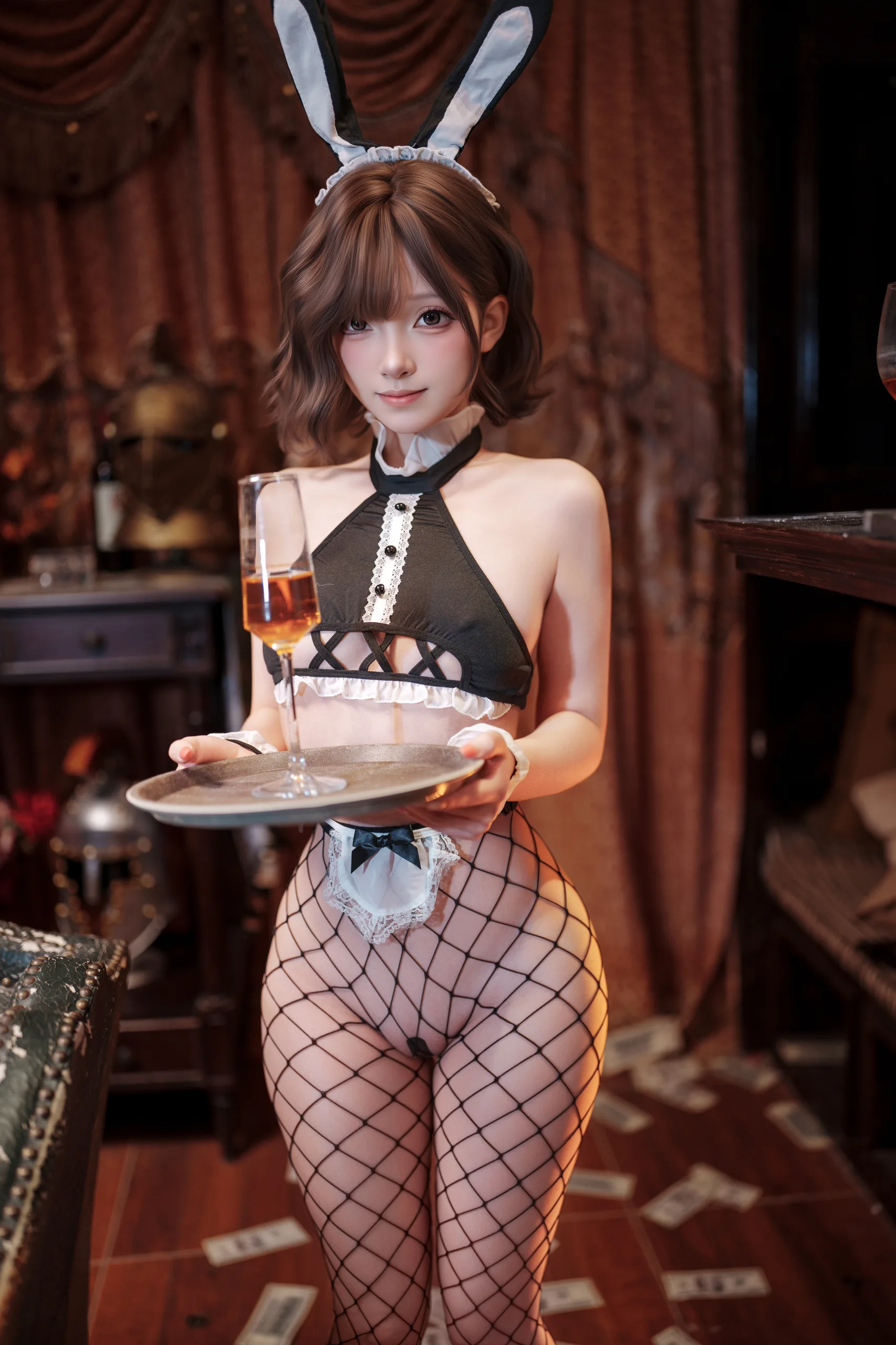 Bangni邦尼 网袜兔女郎 76P - 第51张写真大图