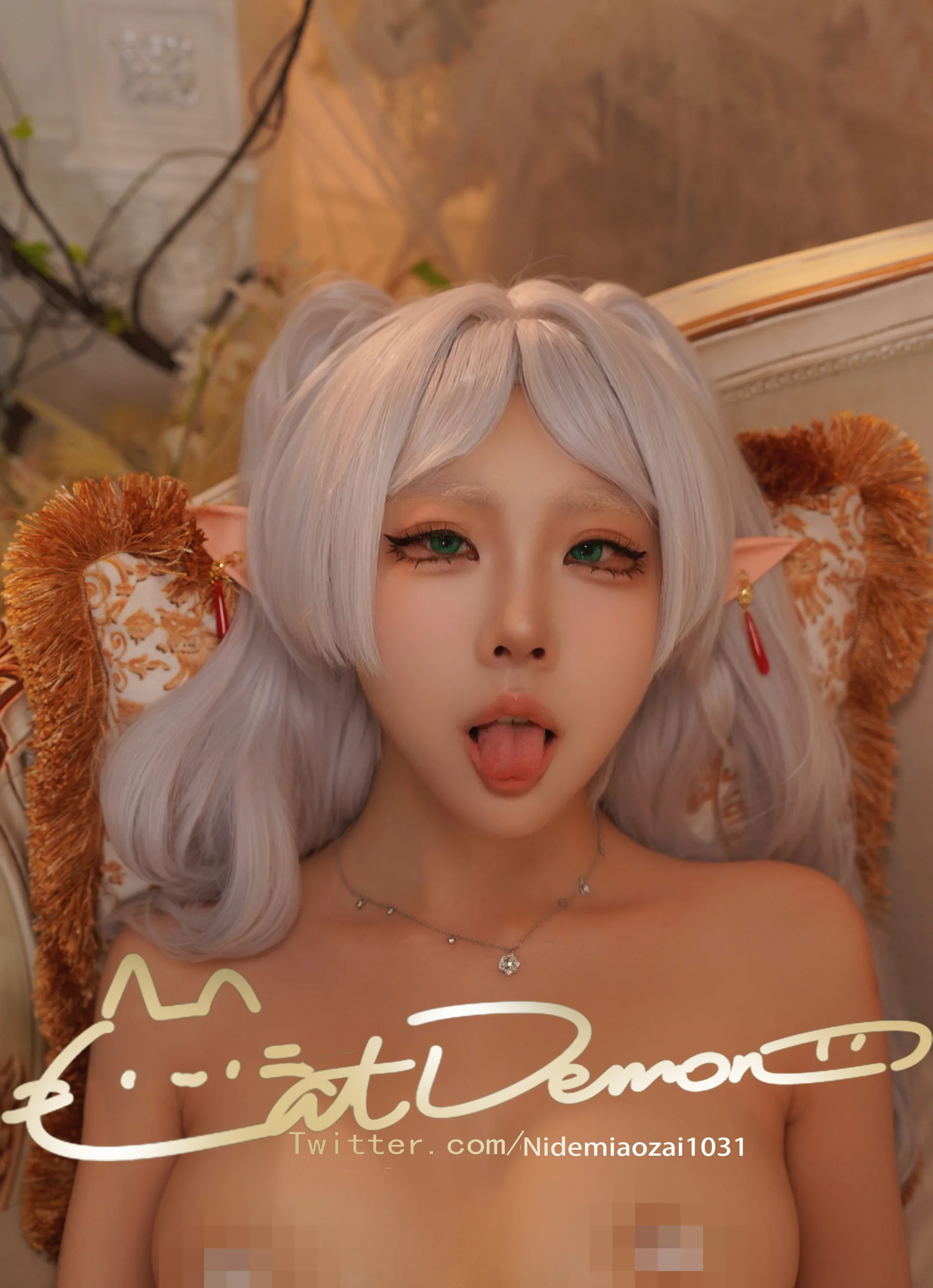 CatDemon喵崽（你的喵崽）NO 028 葬送的芙莉莲 芙莉莲 109P 92GB - 第11张写真大图