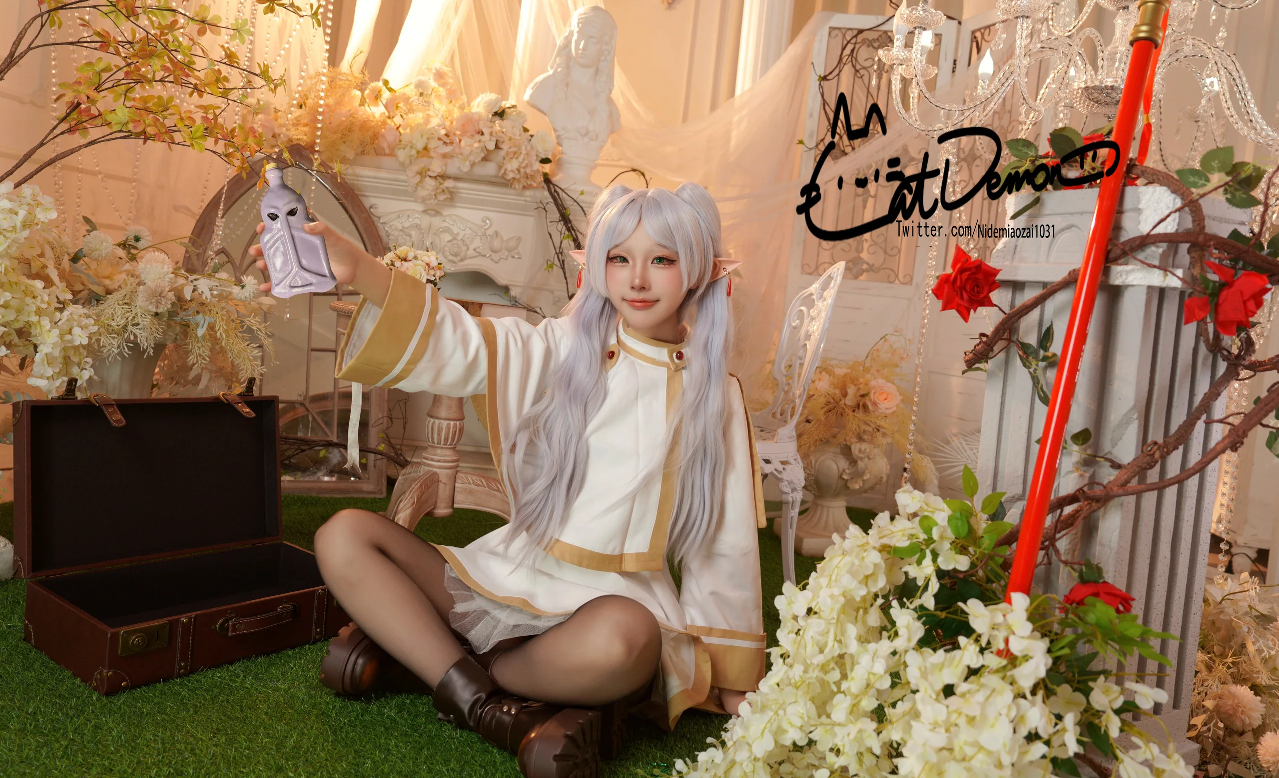 CatDemon喵崽（你的喵崽）NO 028 葬送的芙莉莲 芙莉莲 109P 92GB - 第16张写真大图