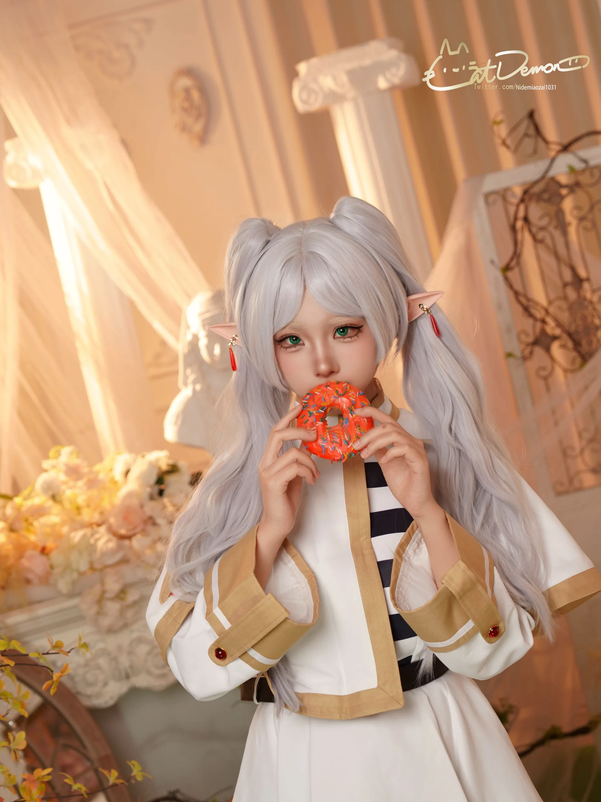 CatDemon喵崽（你的喵崽）NO 028 葬送的芙莉莲 芙莉莲 109P 92GB - 第2张写真大图