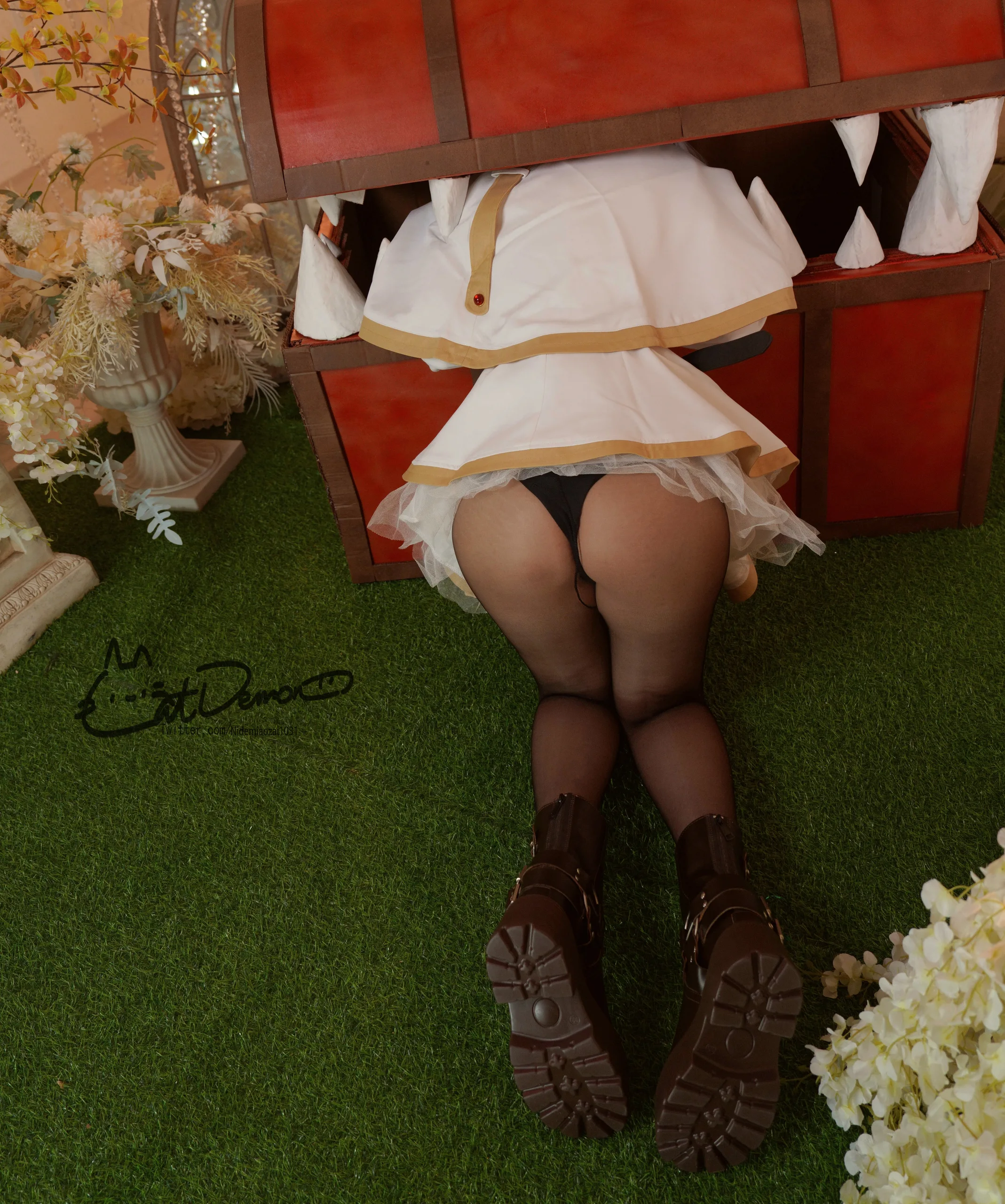 CatDemon喵崽（你的喵崽）NO 028 葬送的芙莉莲 芙莉莲 109P 92GB - 第5张写真大图