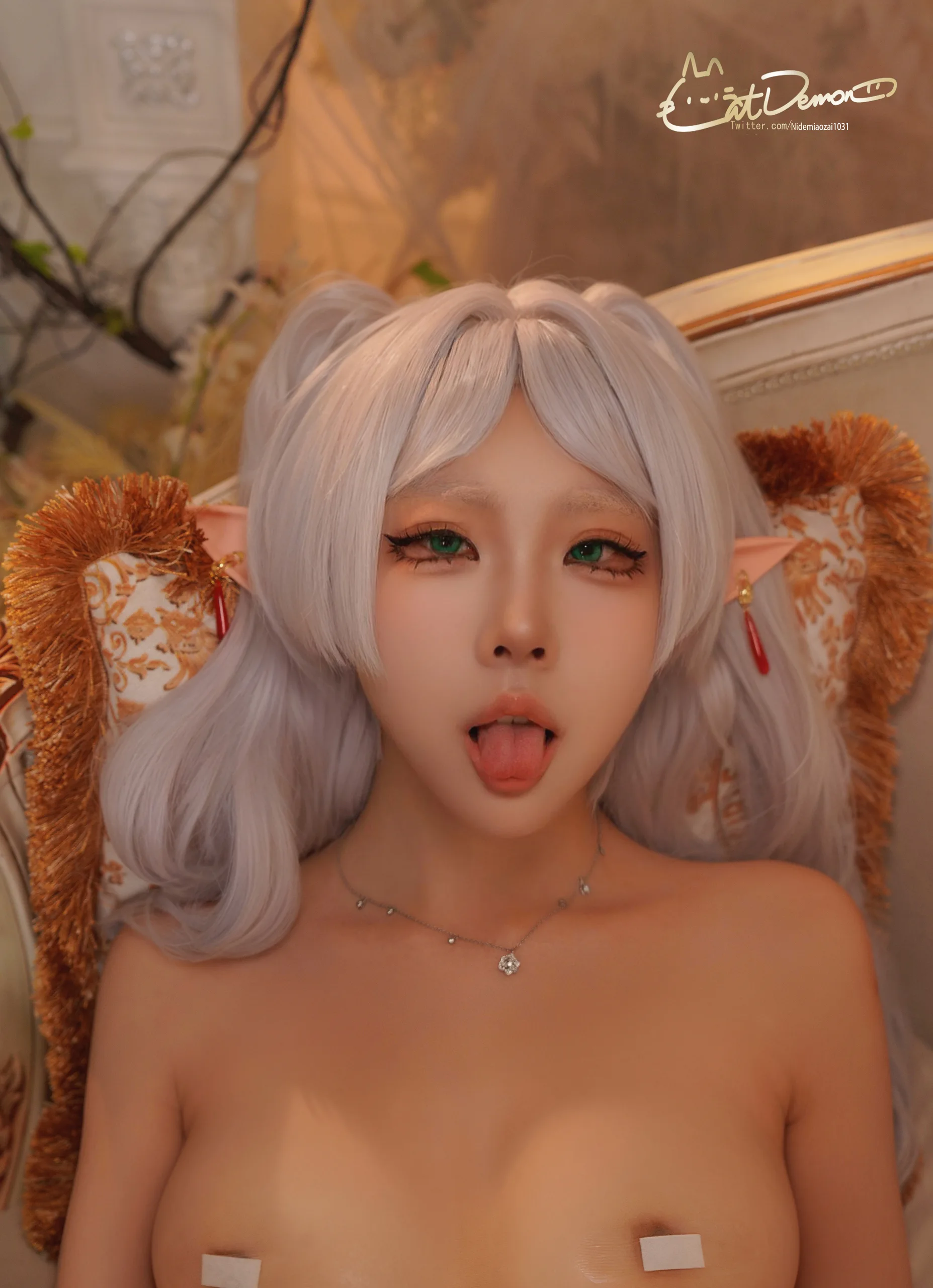 CatDemon喵崽（你的喵崽）NO 028 葬送的芙莉莲 芙莉莲 109P 92GB - 第51张写真大图