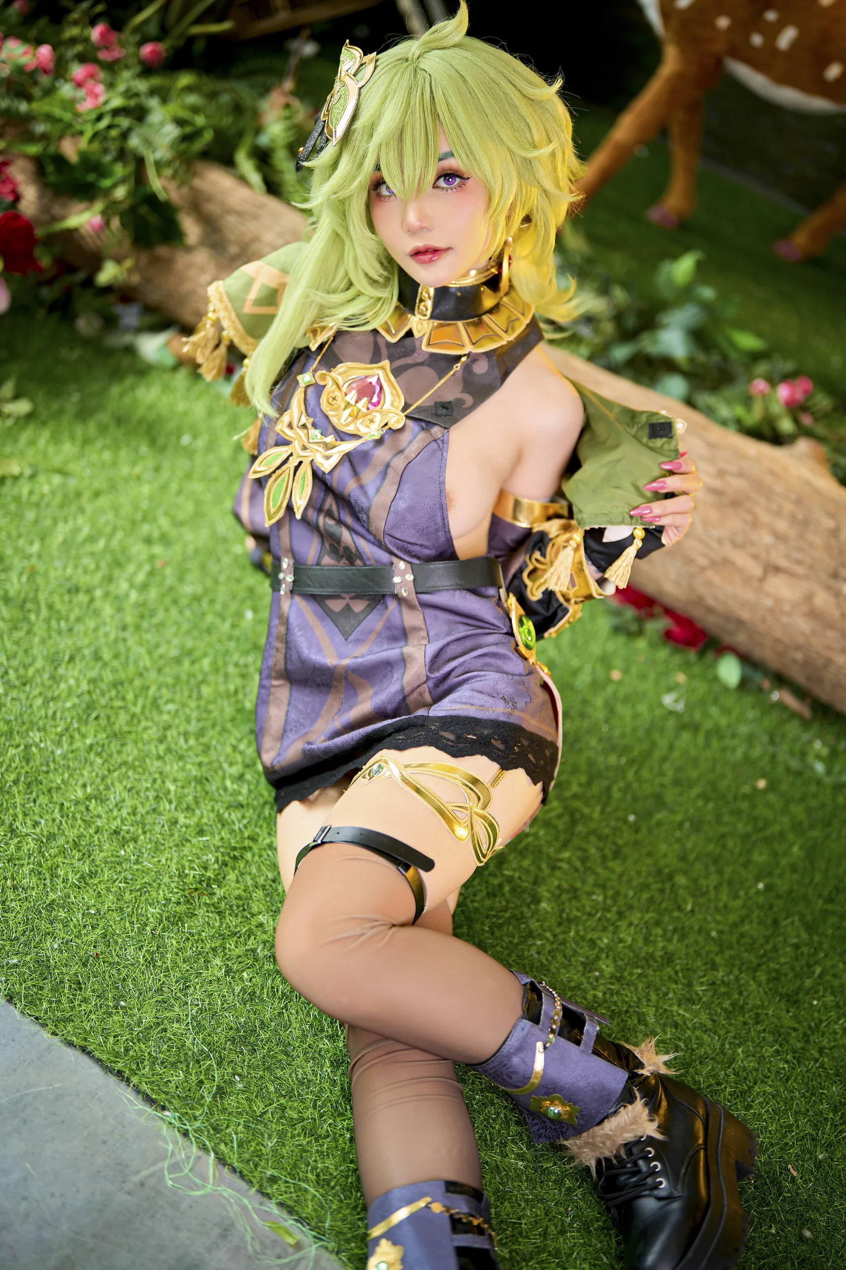 Joyce Lin2x – 原神 柯莱 45P - 第7张写真大图